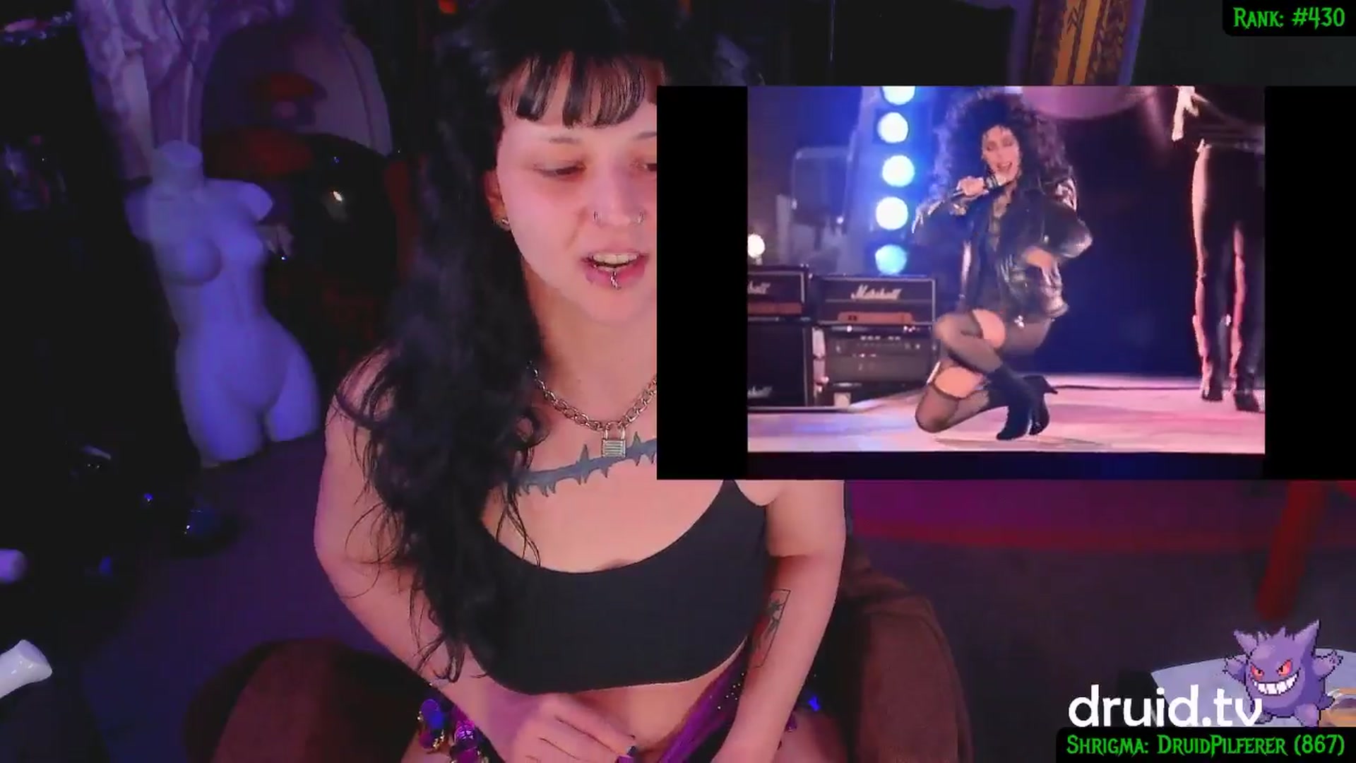 Gallery image thumbnail from druidjpg's myfreecams stream on, 02/26/2025, 05:17 image 10 of 20