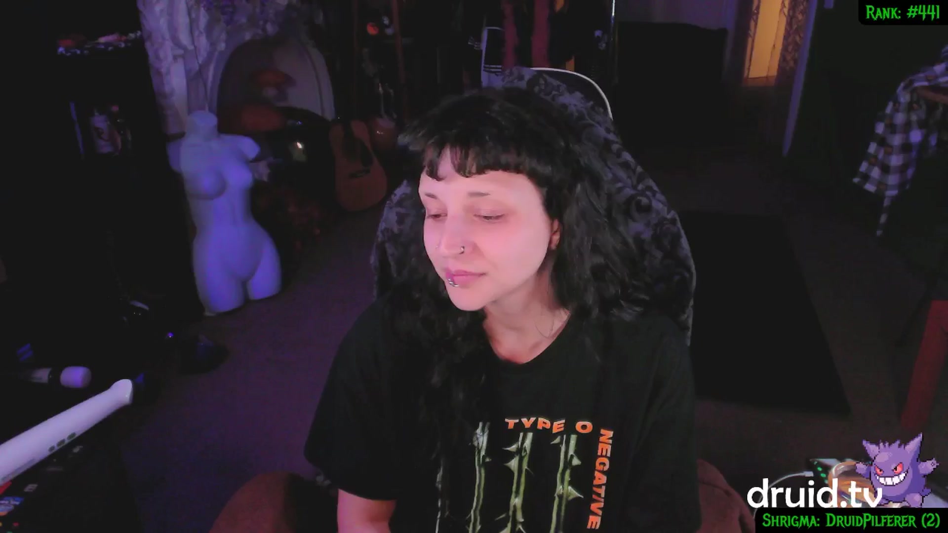 Gallery image thumbnail from druidjpg's myfreecams stream on, 02/27/2025, 05:49 image 5 of 20