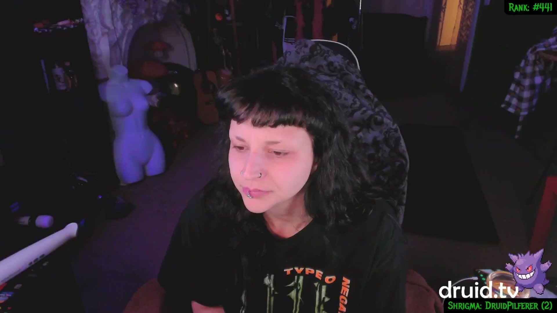 Gallery image thumbnail from druidjpg's myfreecams stream on, 02/27/2025, 05:49 image 6 of 20