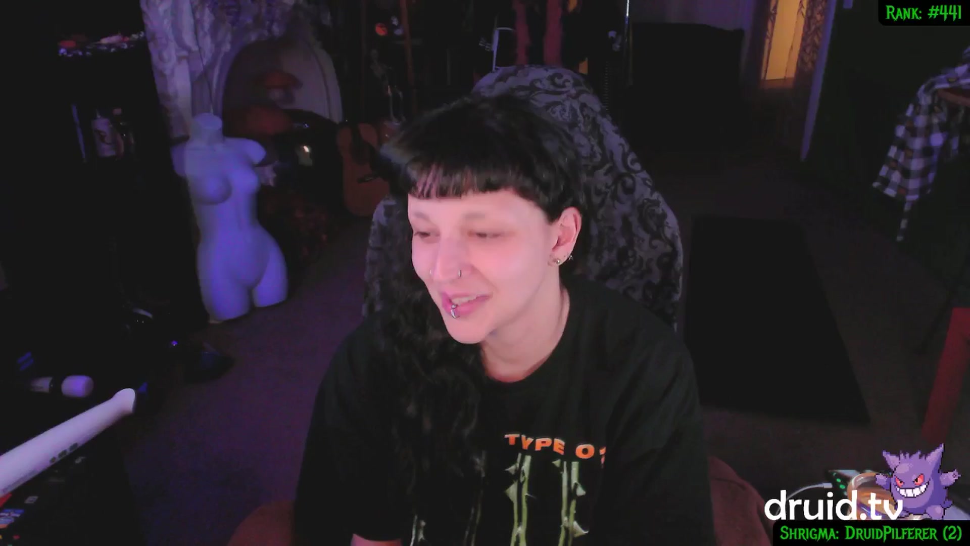 Gallery image thumbnail from druidjpg's myfreecams stream on, 02/27/2025, 05:49 image 1 of 20
