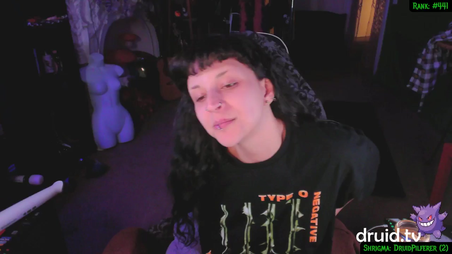 Gallery image thumbnail from druidjpg's myfreecams stream on, 02/27/2025, 05:49 image 2 of 20