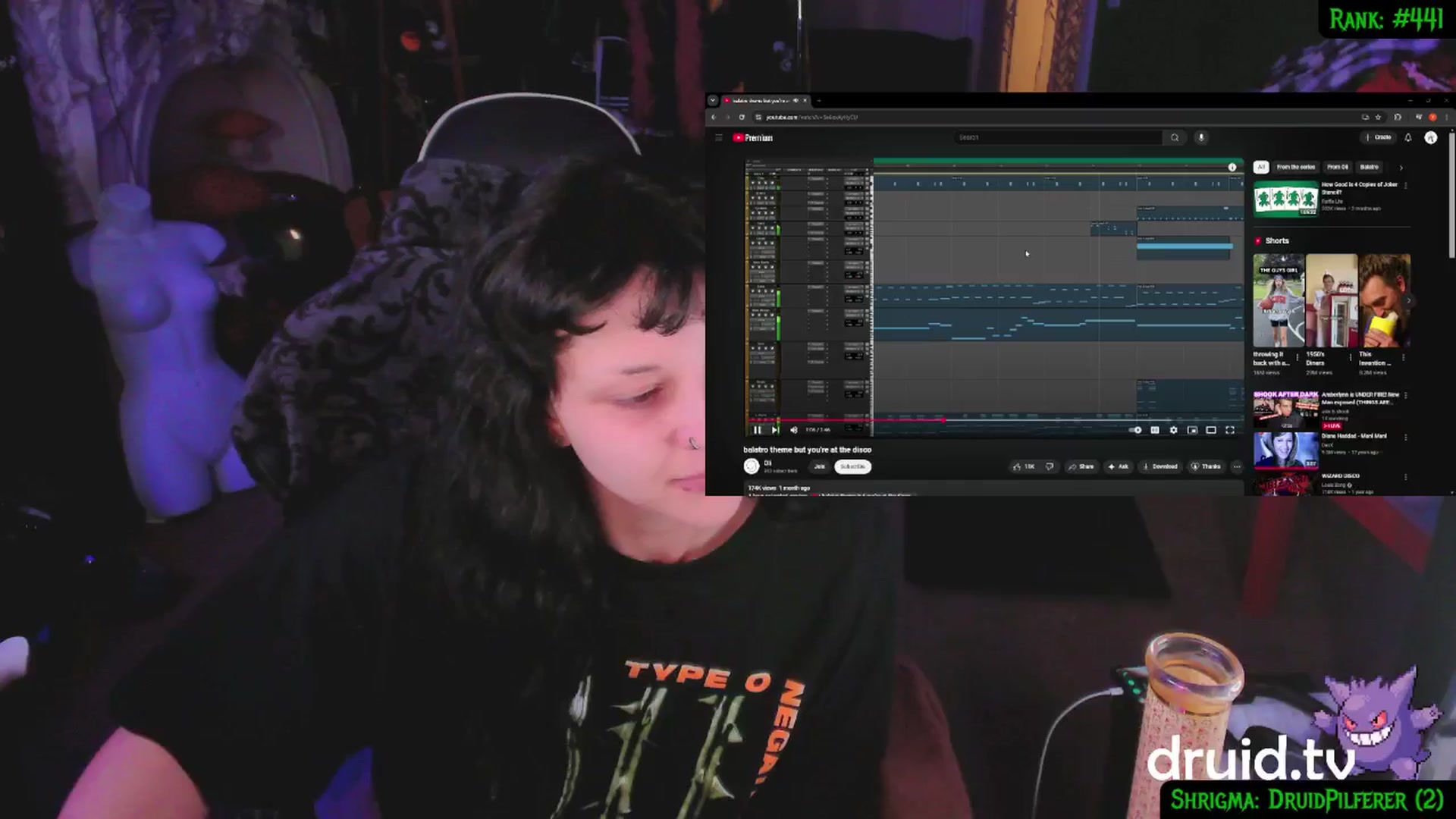 Gallery image thumbnail from druidjpg's myfreecams stream on, 02/27/2025, 05:49 image 11 of 20