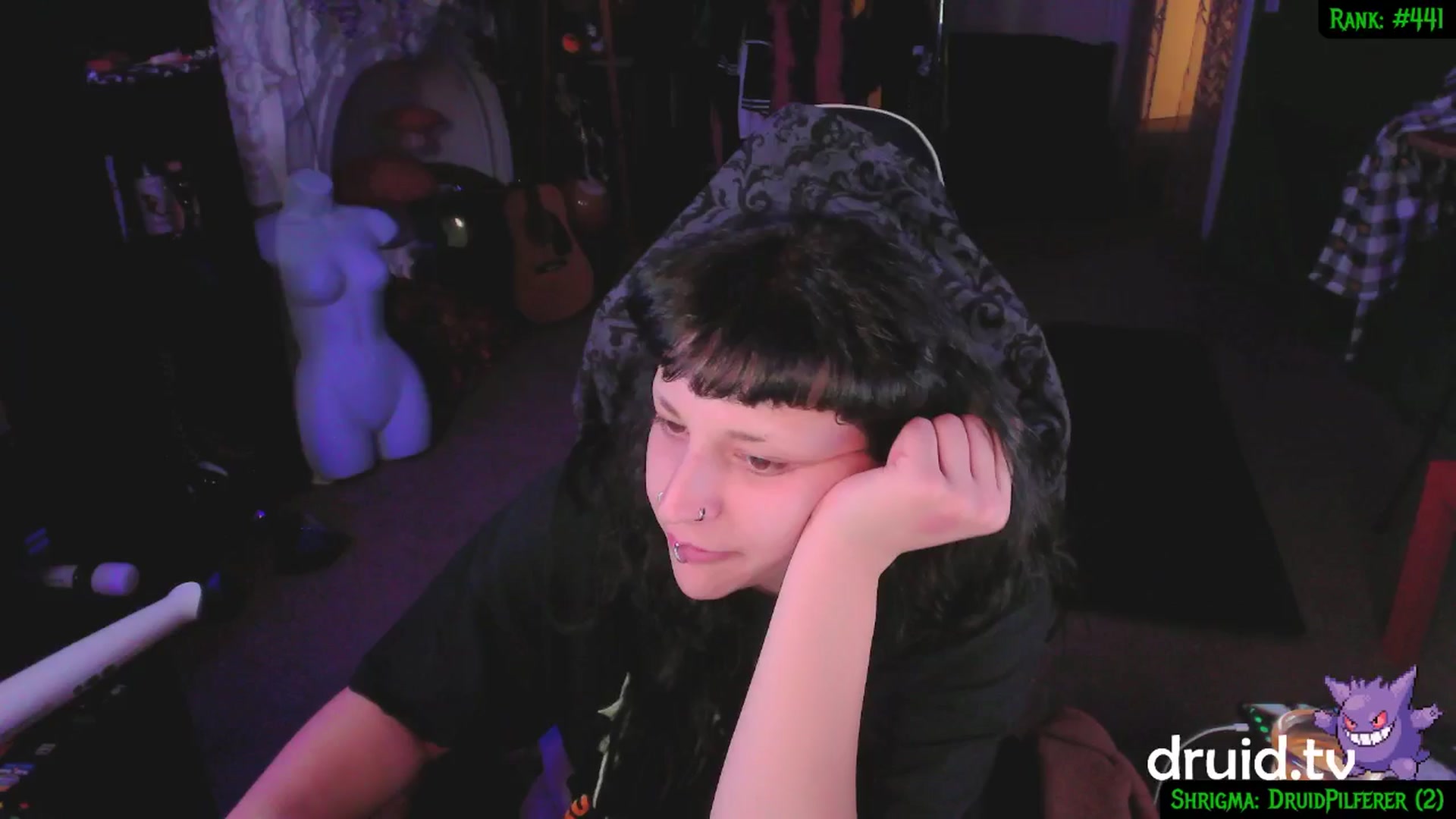 Gallery image thumbnail from druidjpg's myfreecams stream on, 02/27/2025, 05:49 image 7 of 20