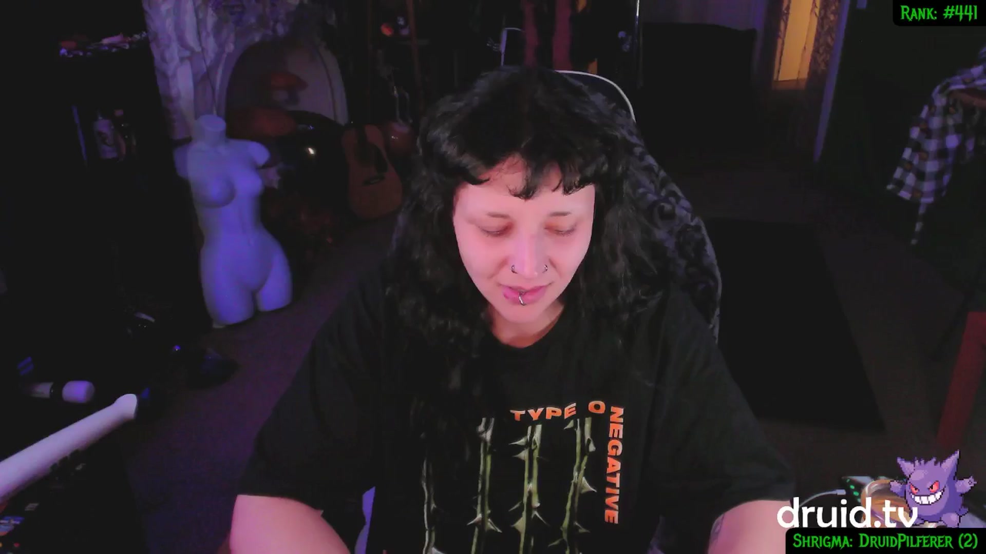 Gallery image thumbnail from druidjpg's myfreecams stream on, 02/27/2025, 05:49 image 3 of 20