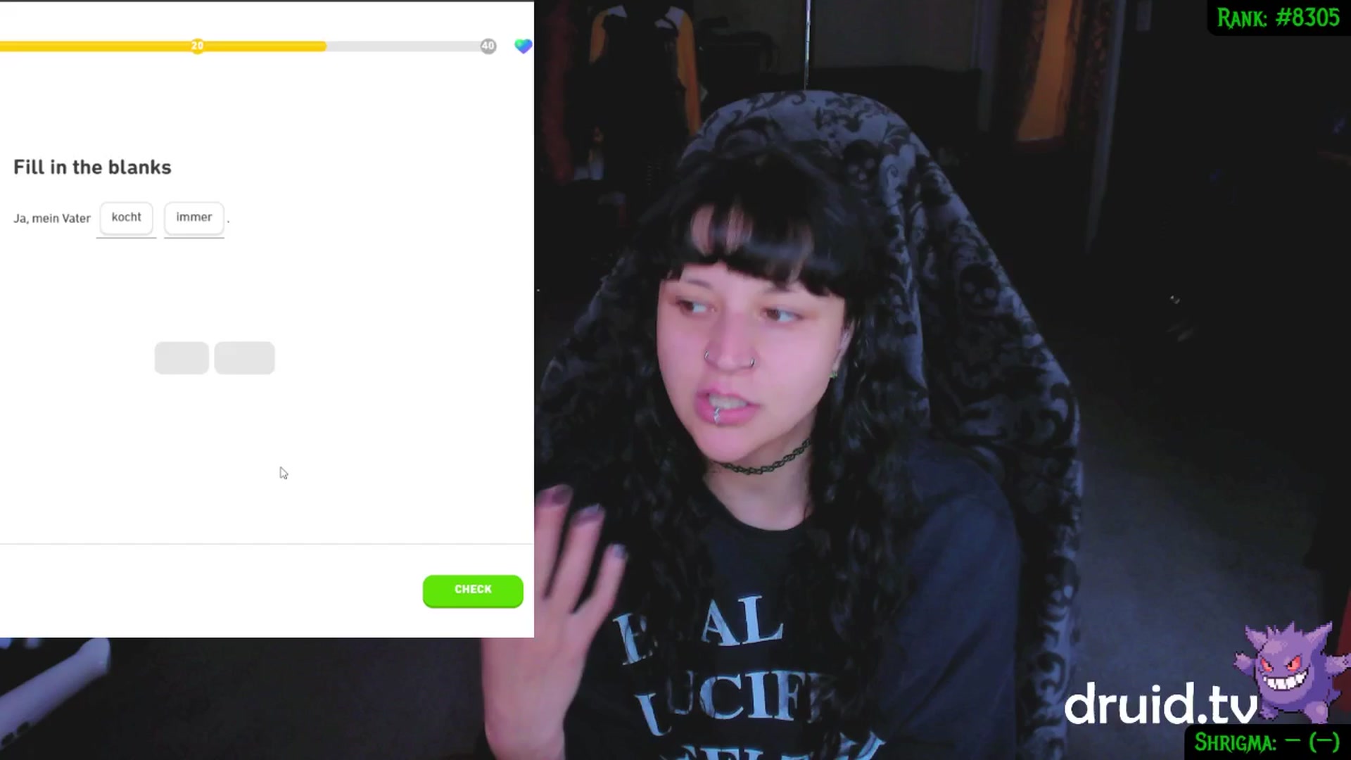 Gallery image thumbnail from druidjpg's myfreecams stream on, 04/10/2025, 18:56 image 3 of 20