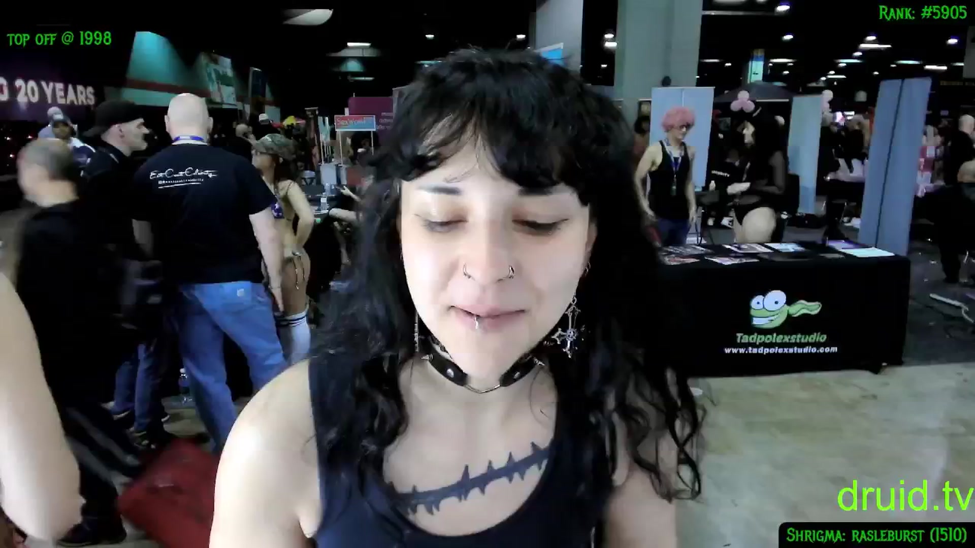 Gallery image thumbnail from druidjpg's myfreecams stream on, 04/12/2025, 23:44 image 12 of 20
