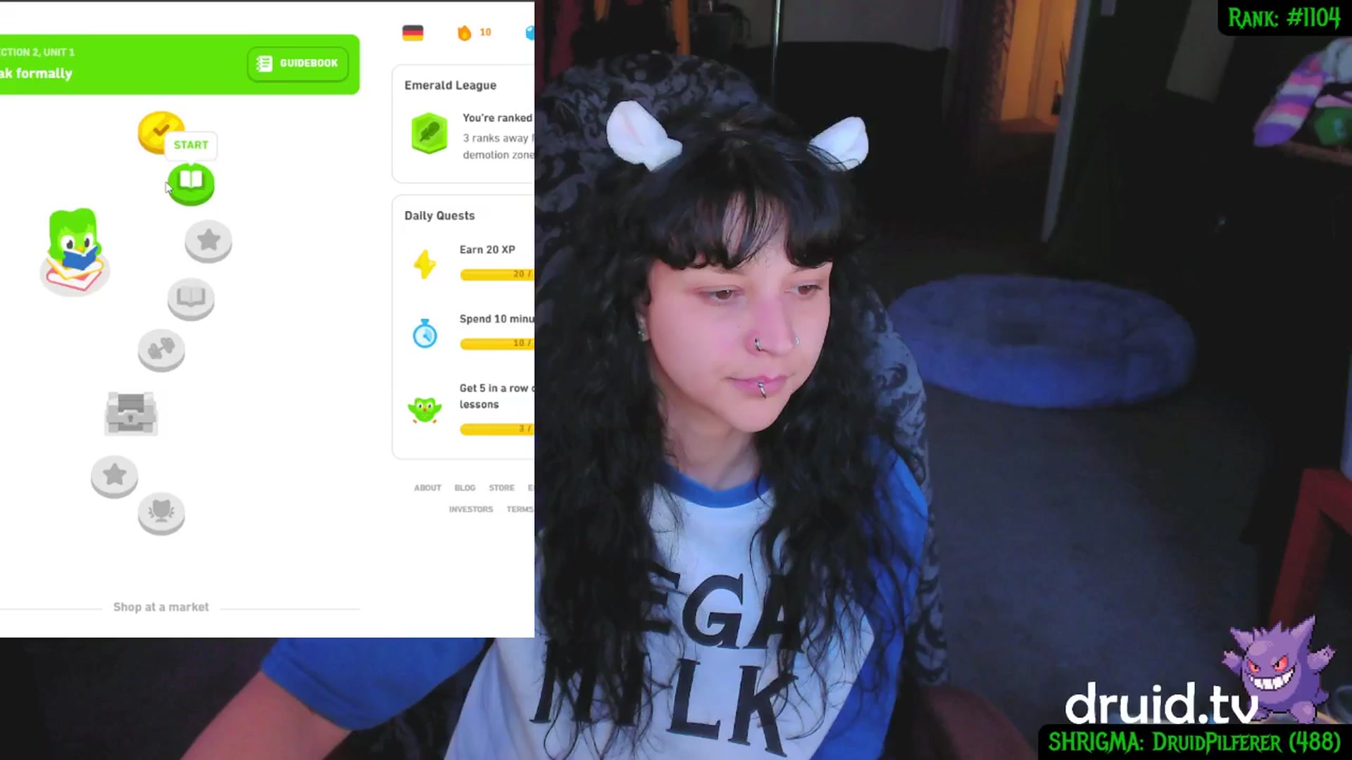 Gallery image thumbnail from druidjpg's myfreecams stream on, 04/16/2025, 19:44 image 11 of 20