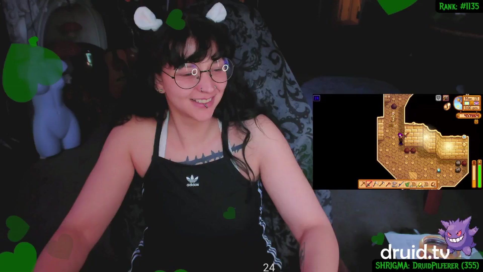 Gallery image thumbnail from druidjpg's myfreecams stream on, 04/17/2025, 19:12 image 12 of 20
