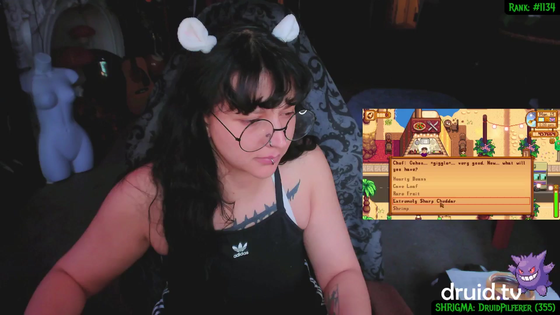 Gallery image thumbnail from druidjpg's myfreecams stream on, 04/17/2025, 19:12 image 11 of 20
