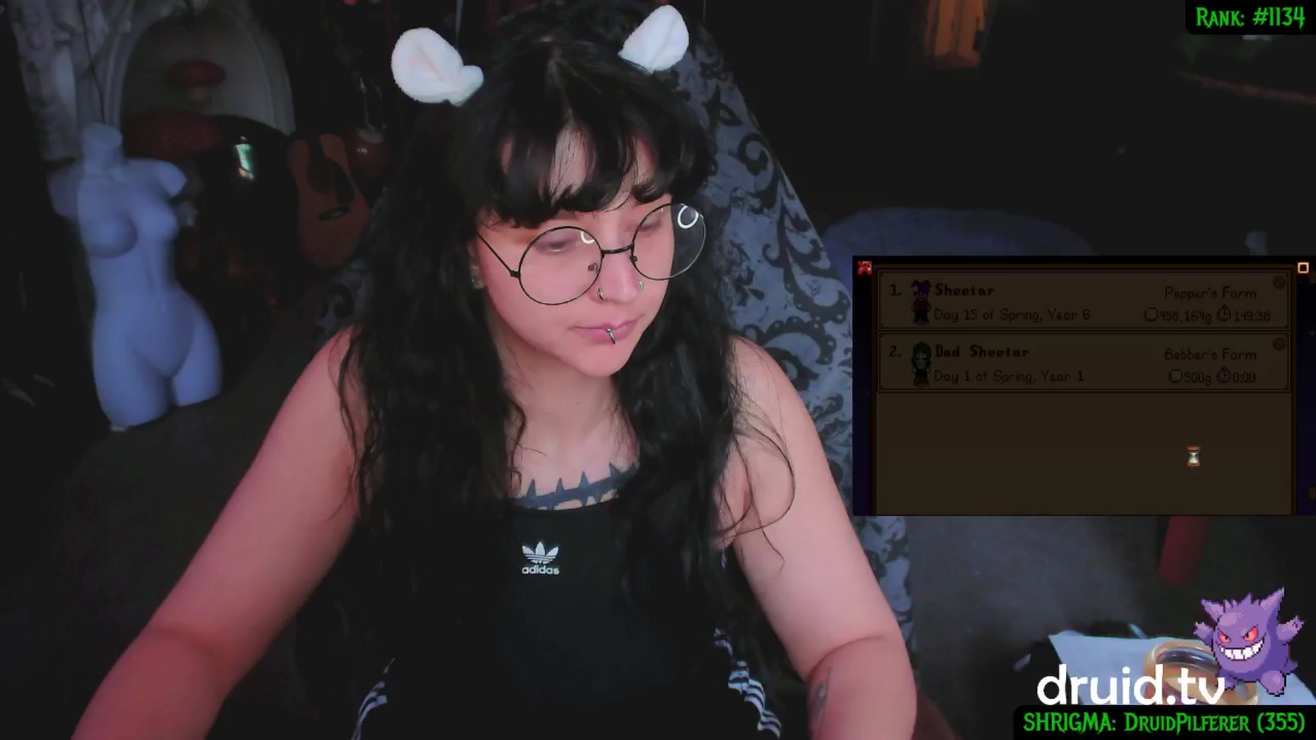 Gallery image thumbnail from druidjpg's myfreecams stream on, 04/17/2025, 19:12 image 10 of 20