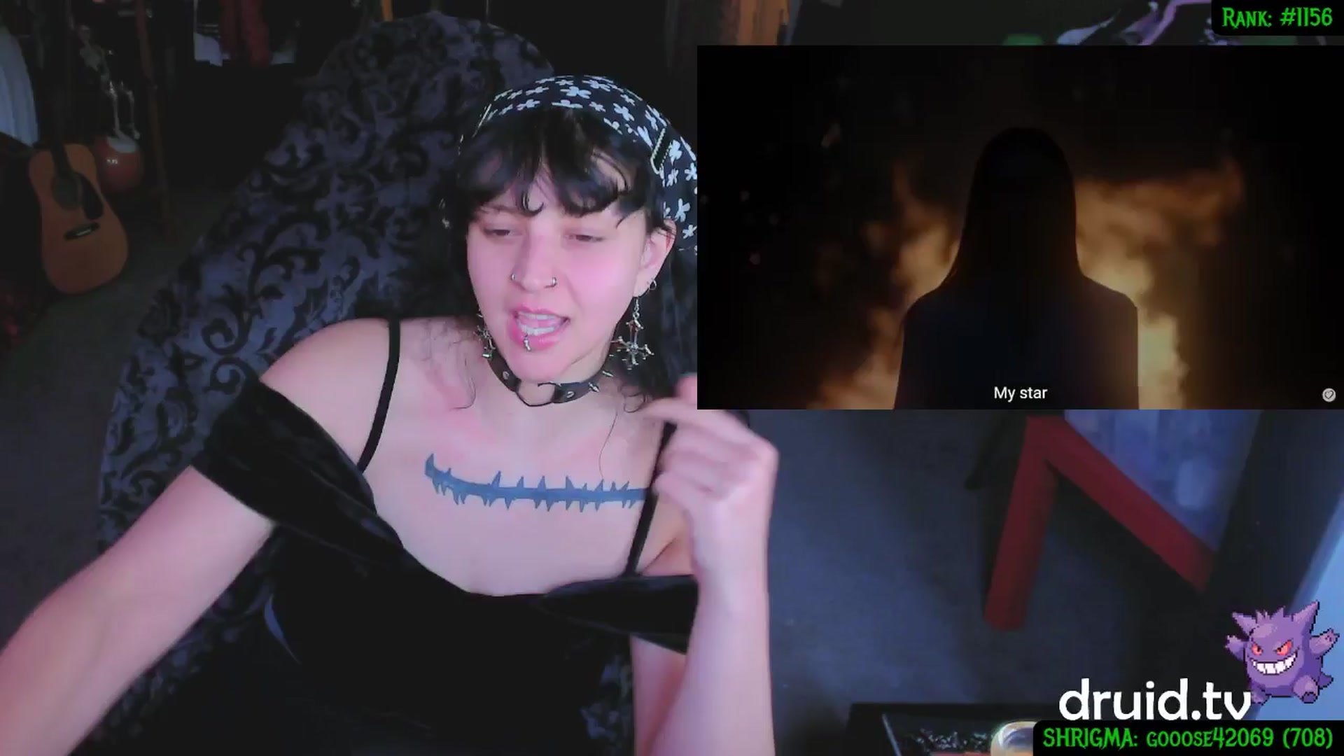 Gallery image thumbnail from druidjpg's myfreecams stream on, 04/22/2025, 18:38 image 17 of 20