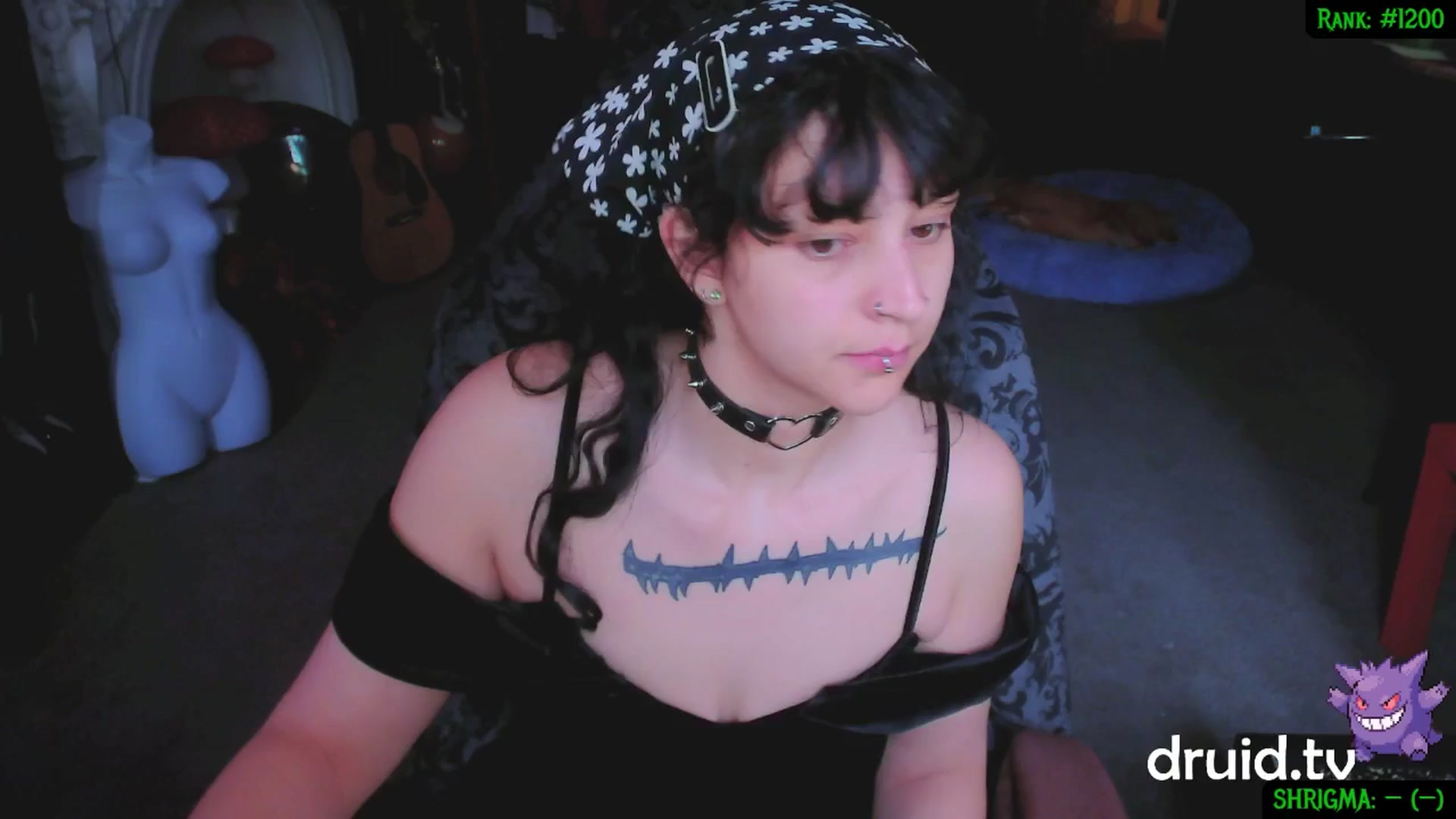 Gallery image thumbnail from druidjpg's myfreecams stream on, 04/22/2025, 18:38 image 1 of 20