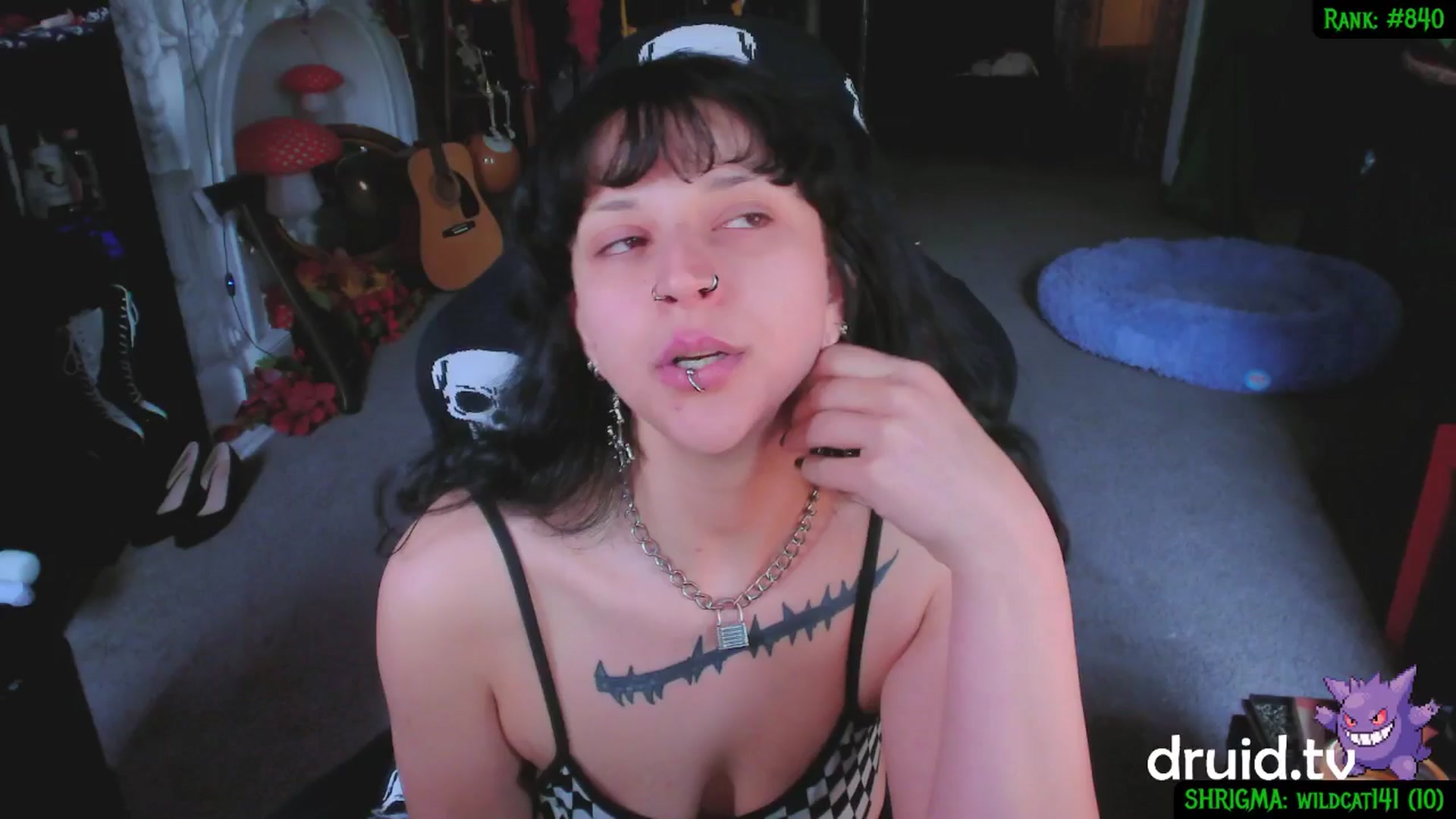 Gallery image thumbnail from druidjpg's myfreecams stream on, 04/30/2025, 19:24 image 11 of 20