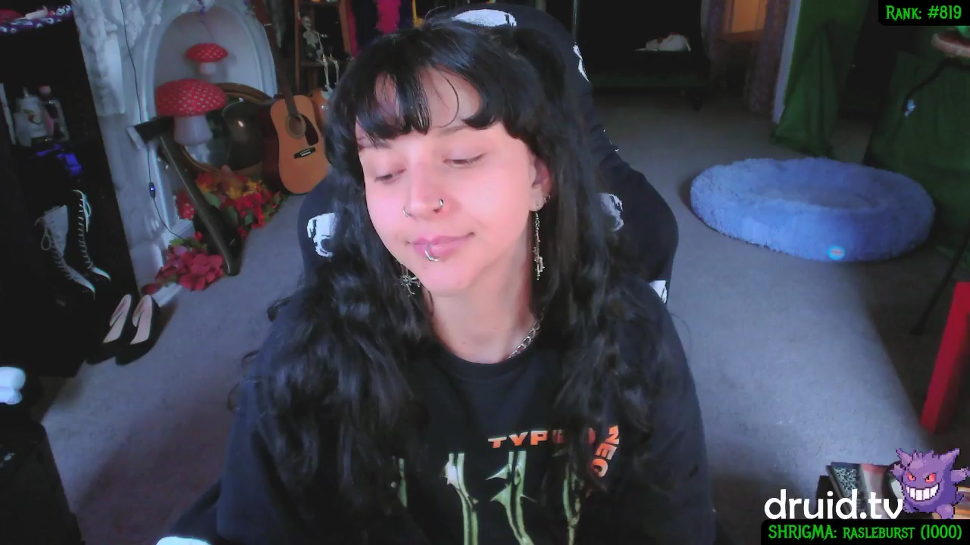 Gallery image thumbnail from druidjpg's myfreecams stream on, 04/30/2025, 19:24 image 15 of 20