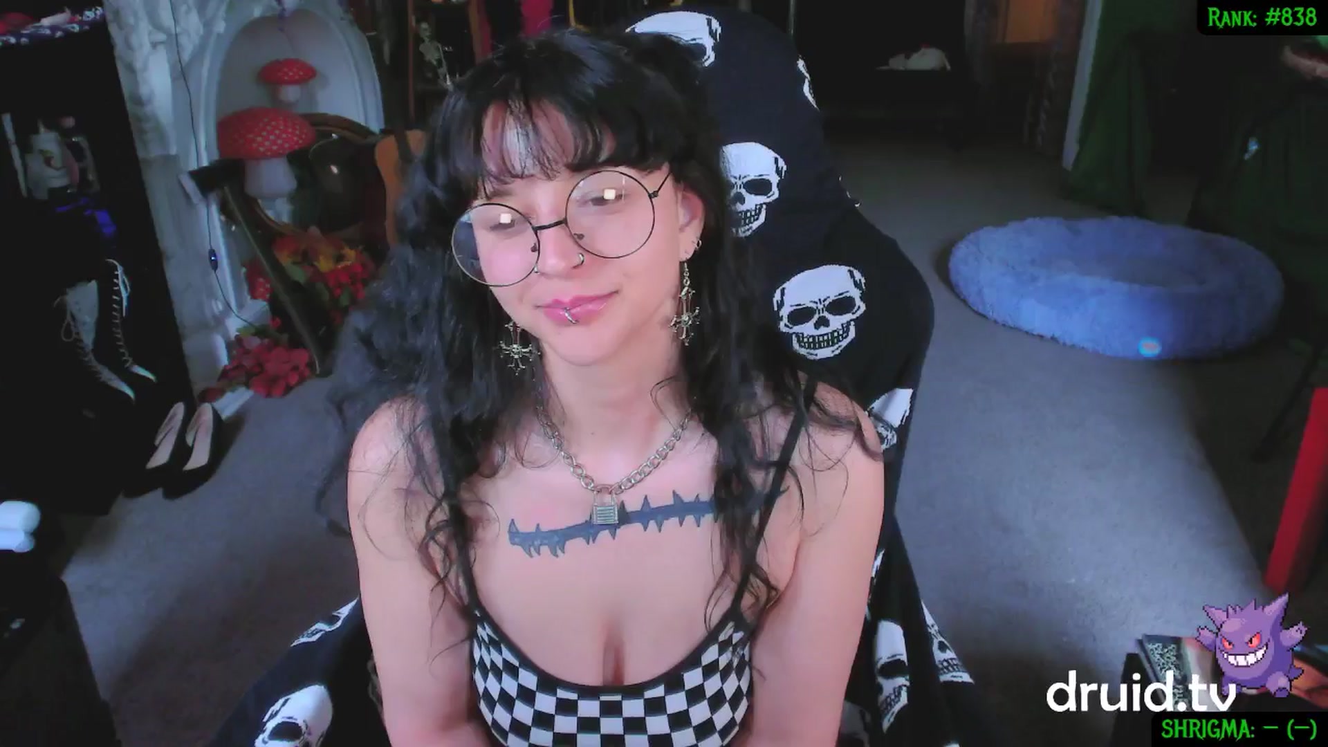 Gallery image thumbnail from druidjpg's myfreecams stream on, 04/30/2025, 19:24 image 6 of 20