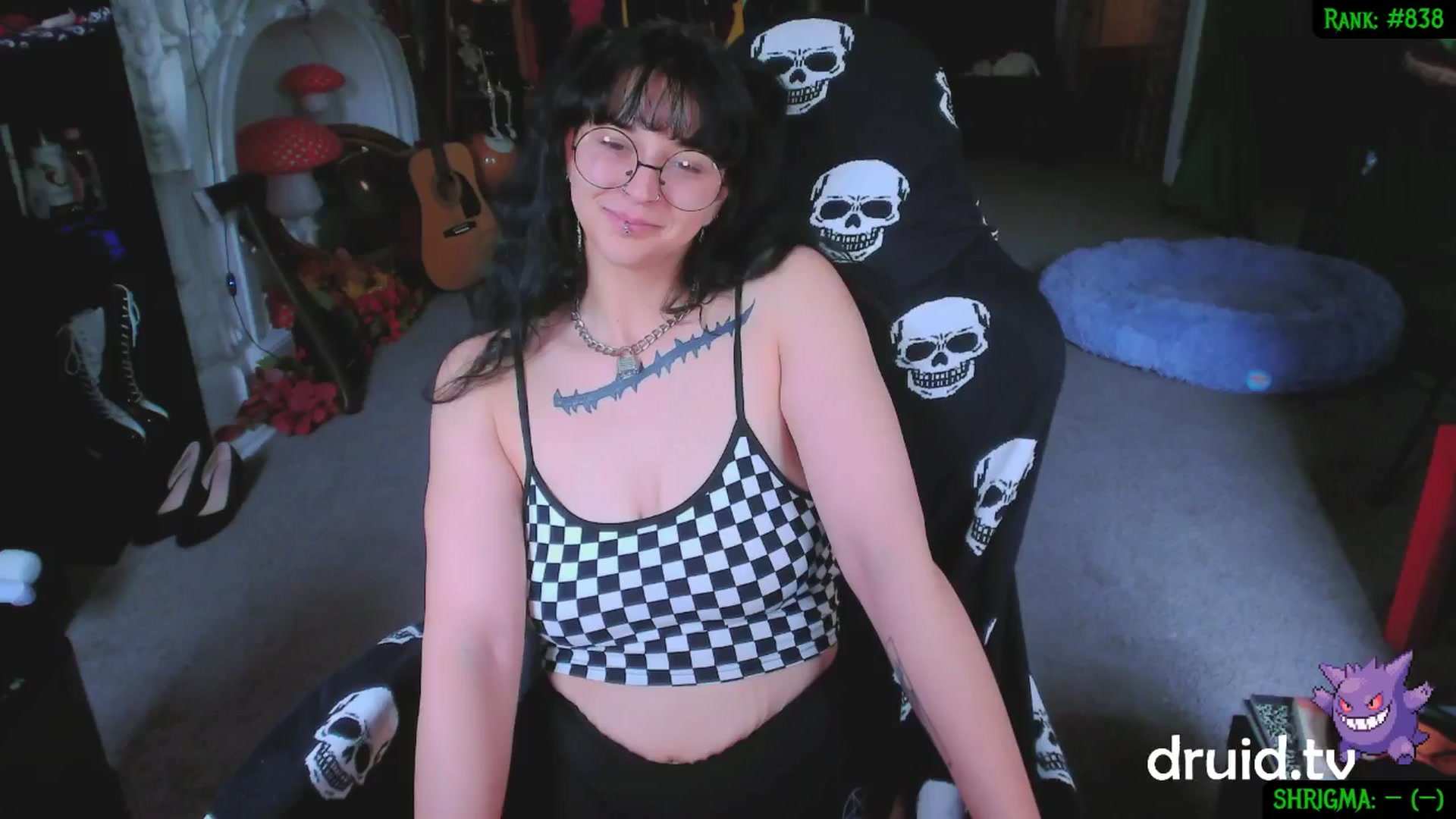 Gallery image thumbnail from druidjpg's myfreecams stream on, 04/30/2025, 19:24 image 4 of 20