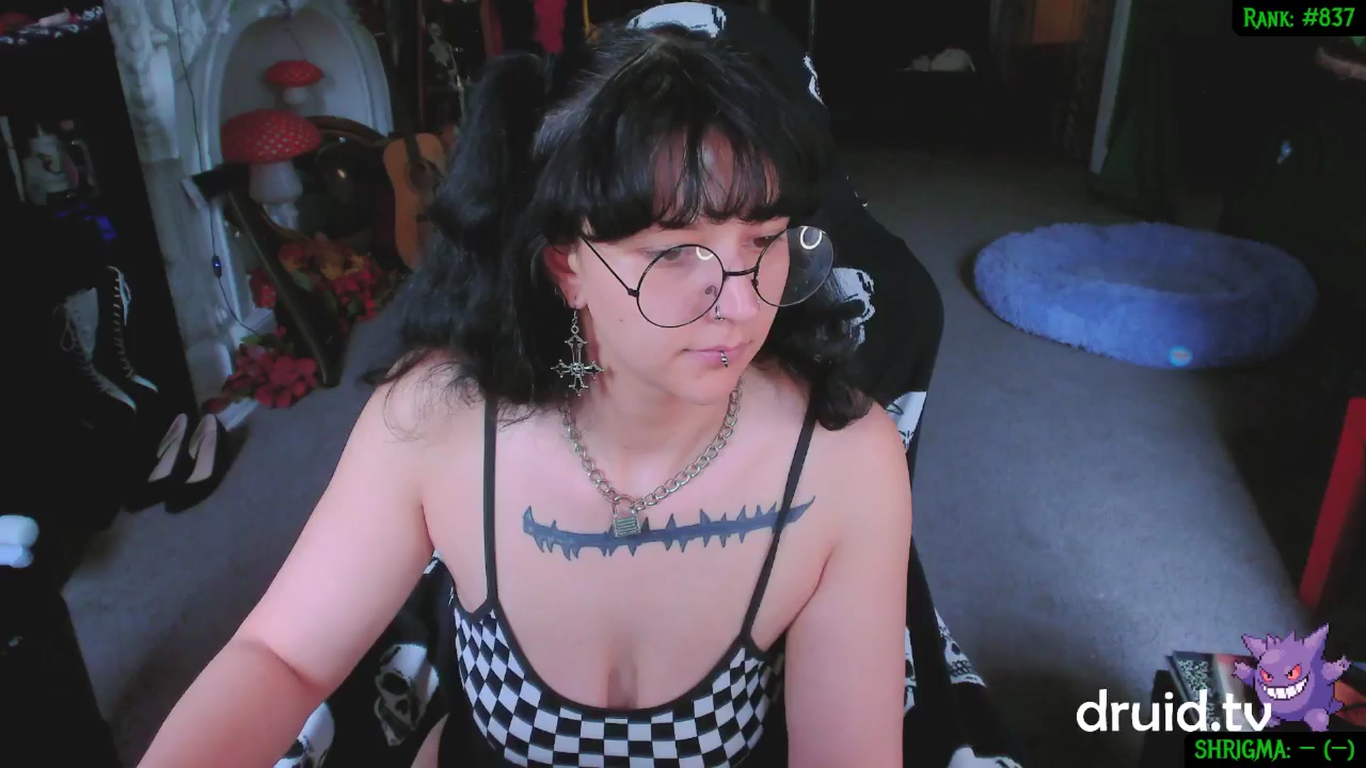 Gallery image thumbnail from druidjpg's myfreecams stream on, 04/30/2025, 19:24 image 3 of 20