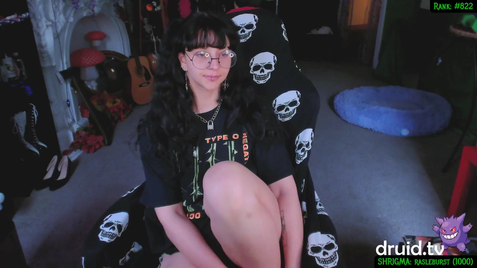 Gallery image thumbnail from druidjpg's myfreecams stream on, 04/30/2025, 20:06 image 12 of 20