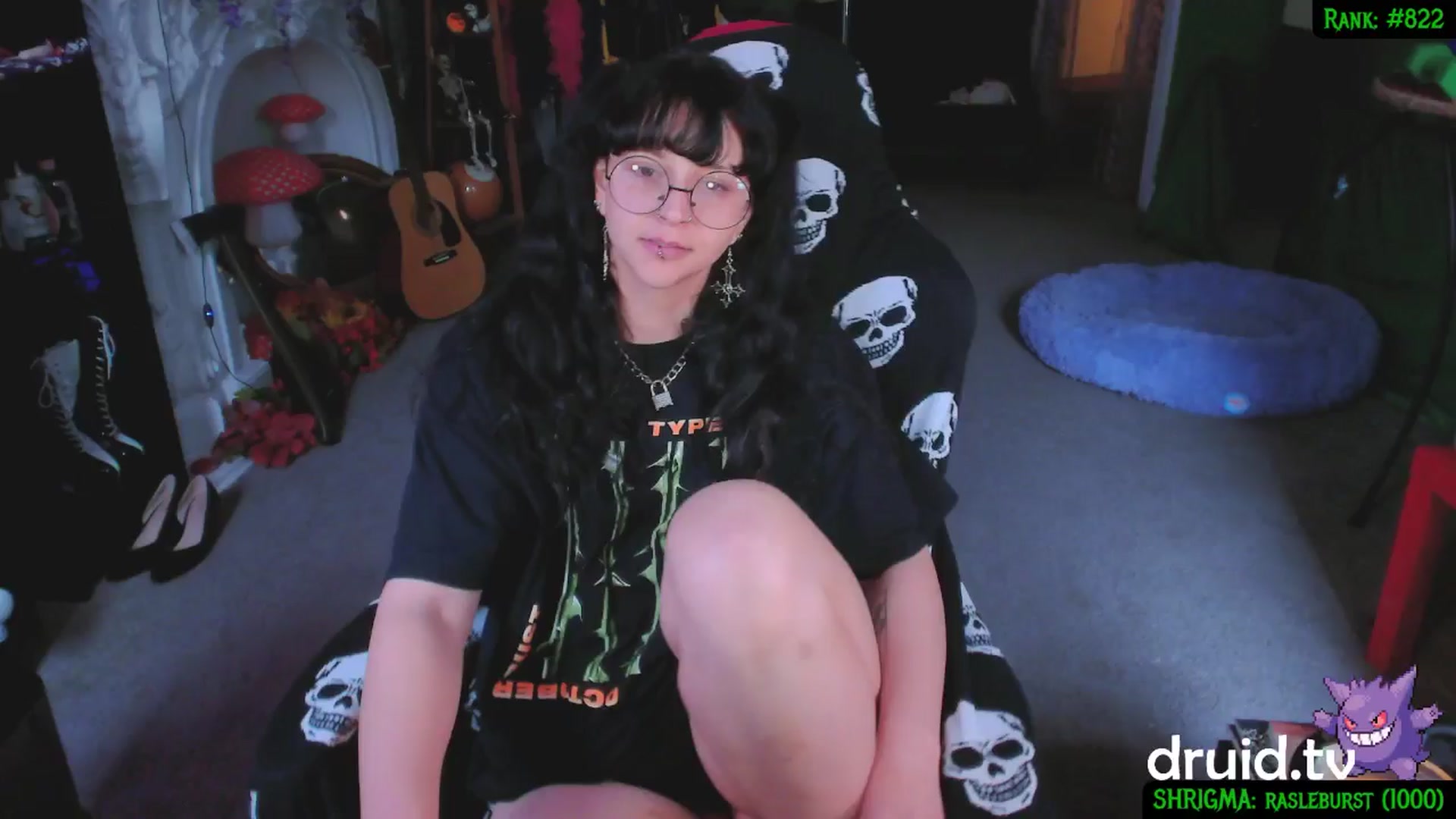 Gallery image thumbnail from druidjpg's myfreecams stream on, 04/30/2025, 20:06 image 13 of 20