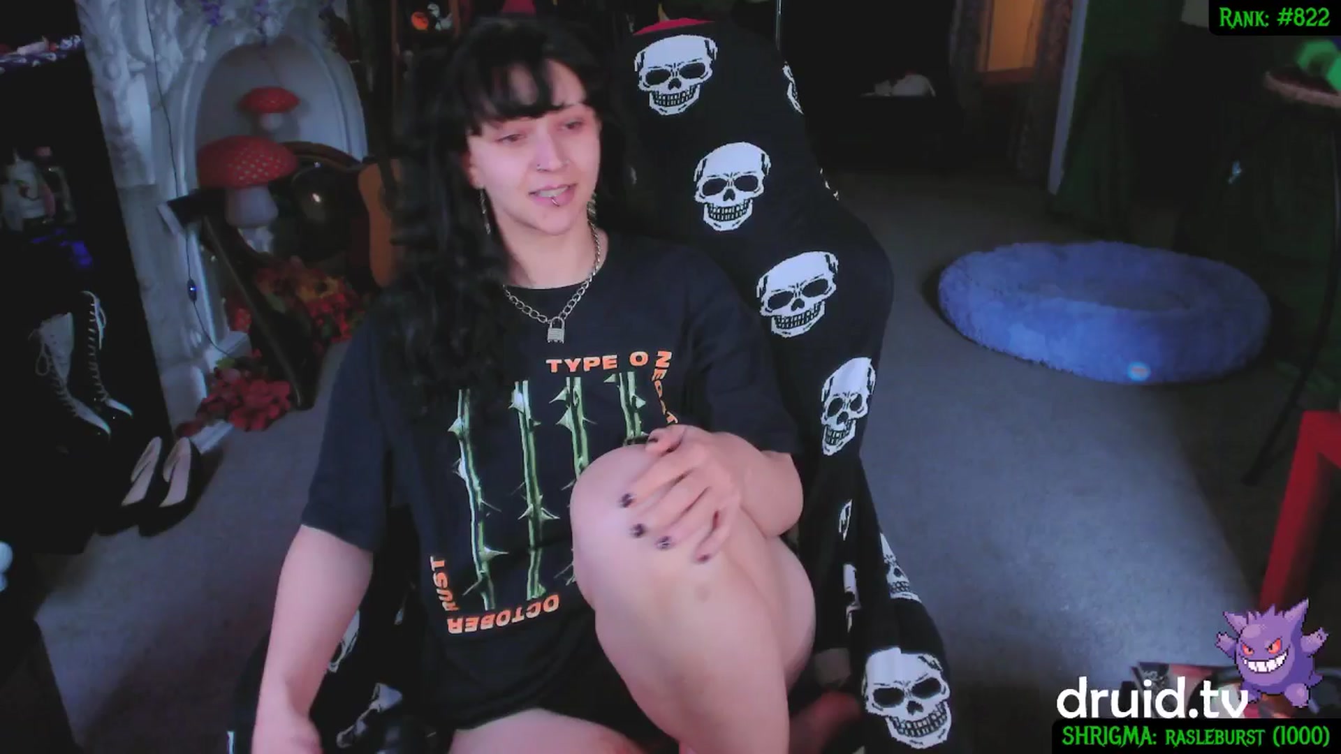 Gallery image thumbnail from druidjpg's myfreecams stream on, 04/30/2025, 20:06 image 10 of 20