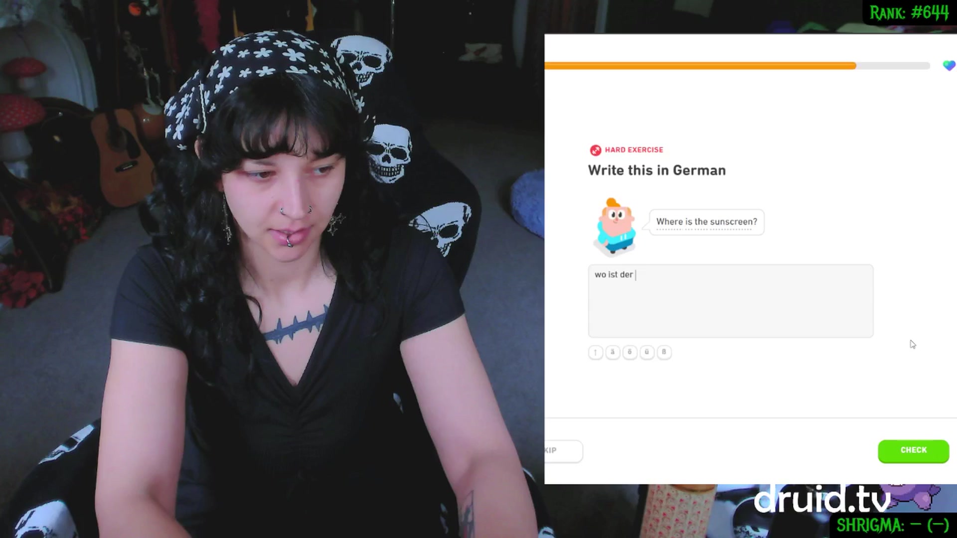 Gallery image thumbnail from druidjpg's myfreecams stream on, 05/06/2025, 17:23 image 8 of 20