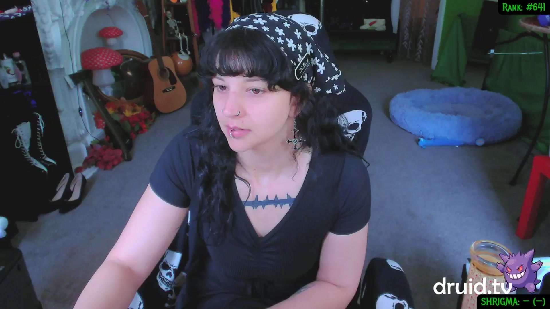 Gallery image thumbnail from druidjpg's myfreecams stream on, 05/06/2025, 17:23 image 2 of 20