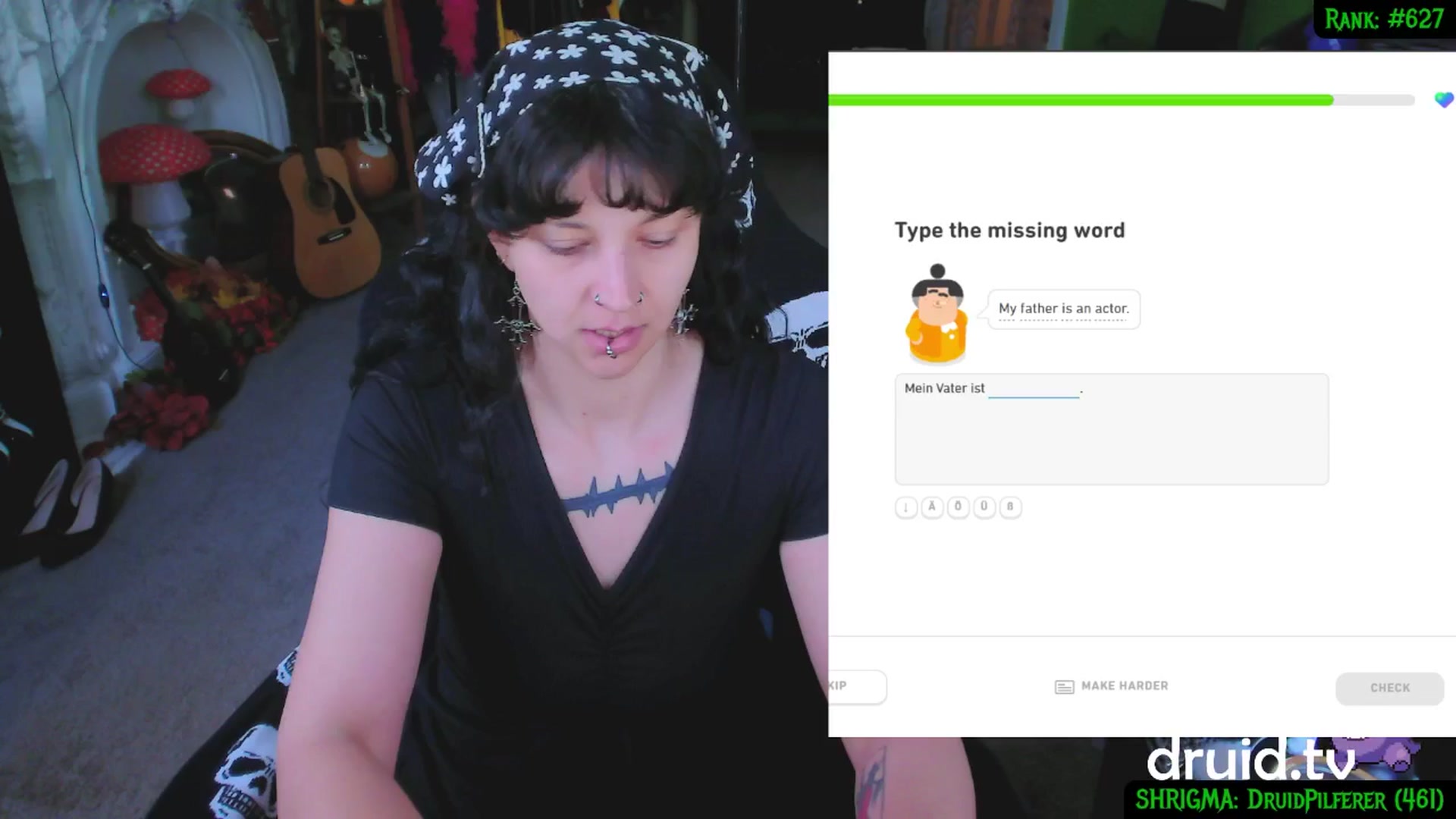 Gallery image thumbnail from druidjpg's myfreecams stream on, 05/06/2025, 19:10 image 4 of 20