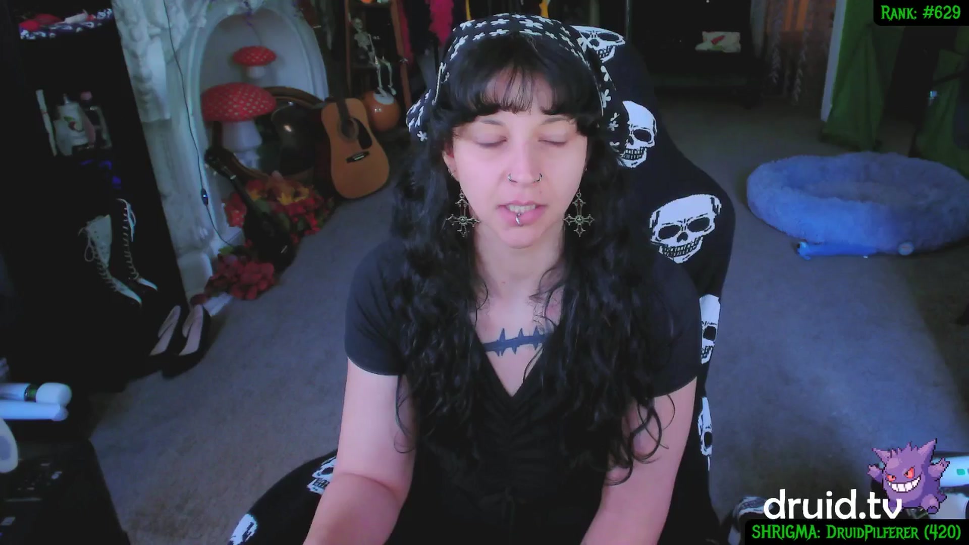 Gallery image thumbnail from druidjpg's myfreecams stream on, 05/06/2025, 19:10 image 1 of 20