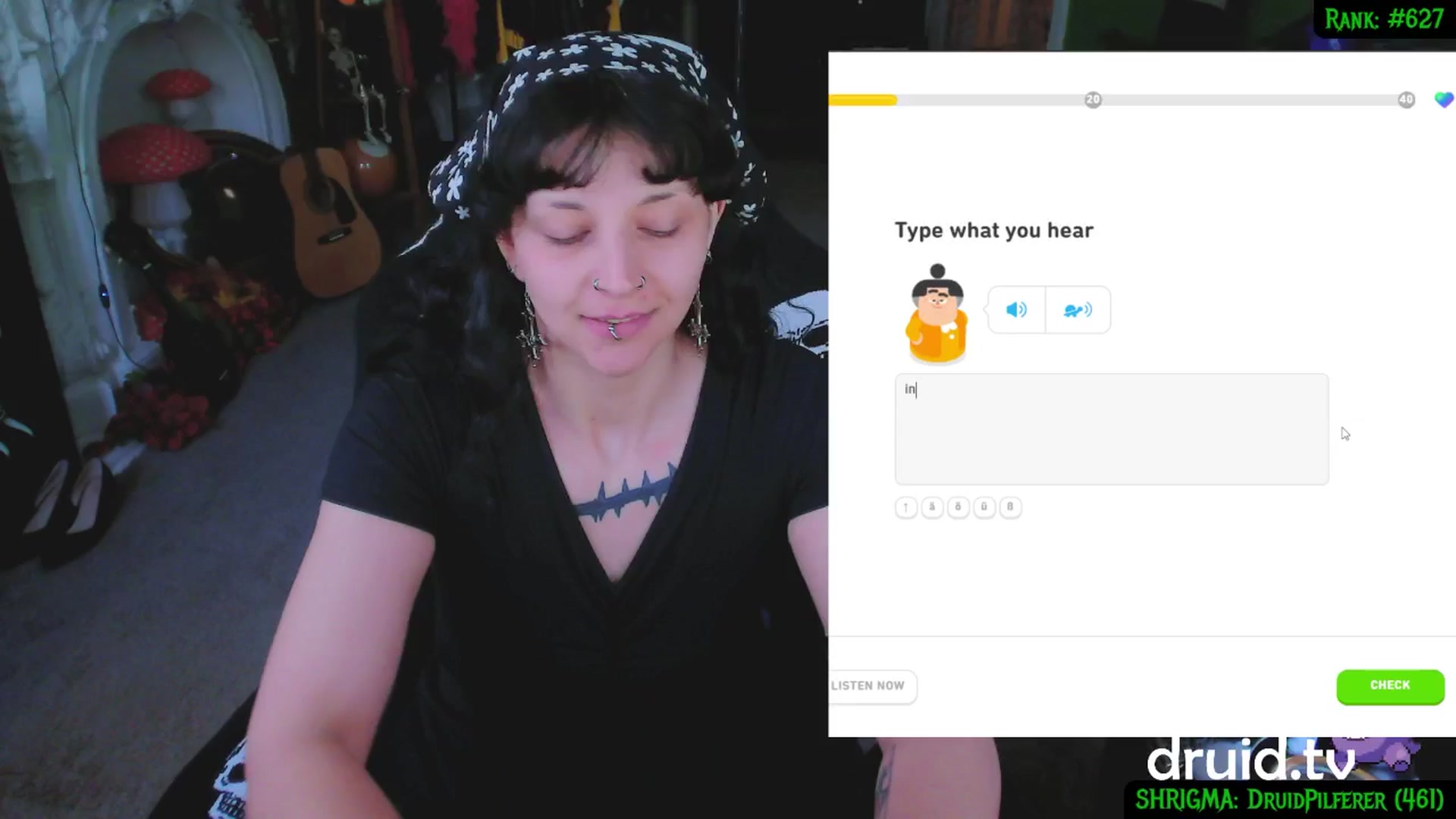 Gallery image thumbnail from druidjpg's myfreecams stream on, 05/06/2025, 19:10 image 5 of 20