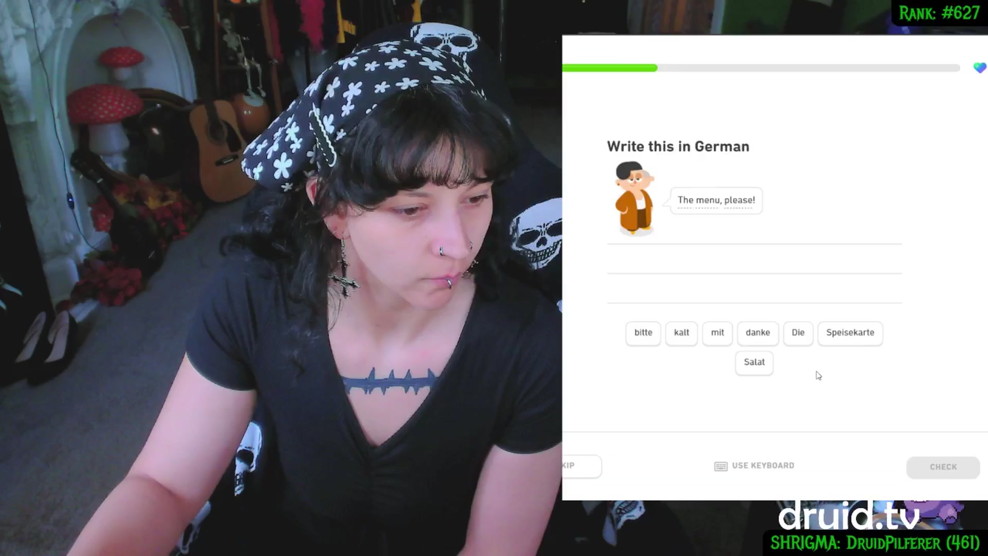 Gallery image thumbnail from druidjpg's myfreecams stream on, 05/06/2025, 19:10 image 3 of 20