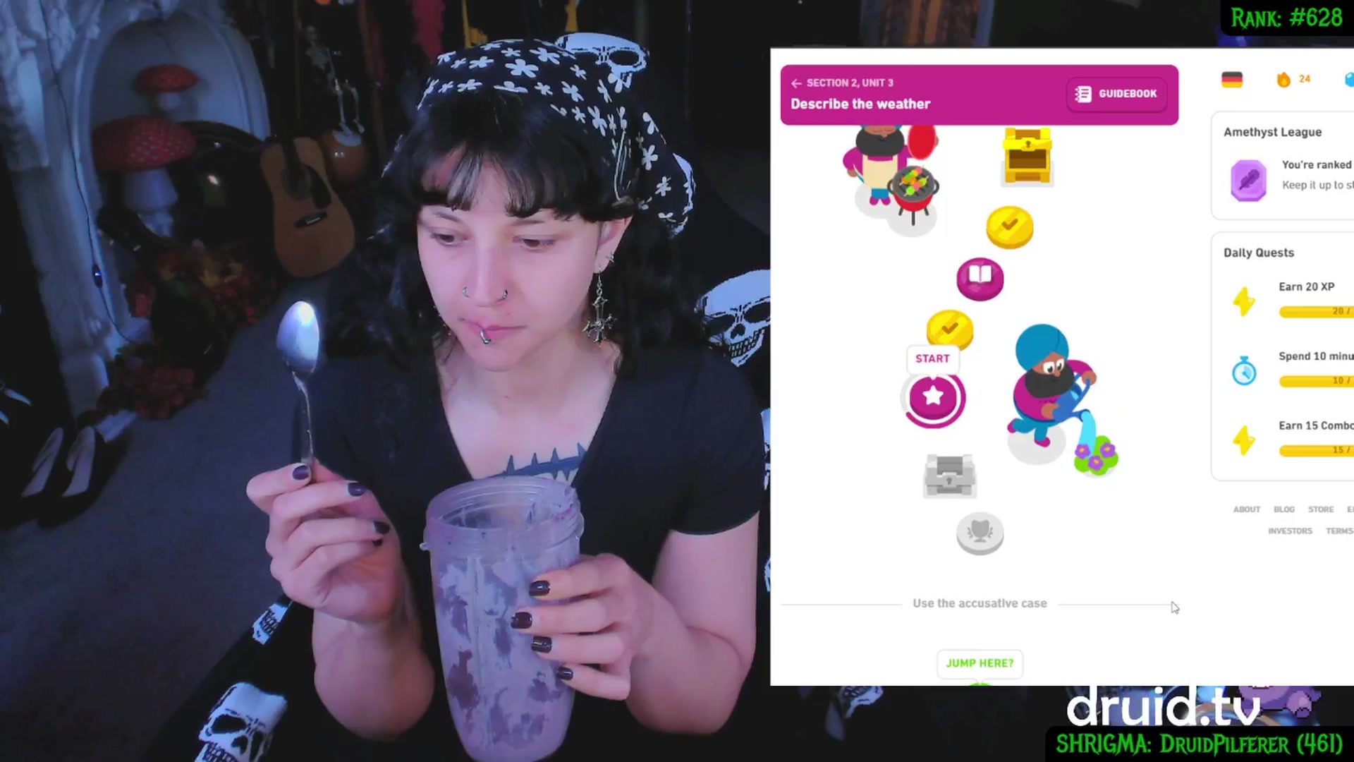 Gallery image thumbnail from druidjpg's myfreecams stream on, 05/06/2025, 19:10 image 7 of 20