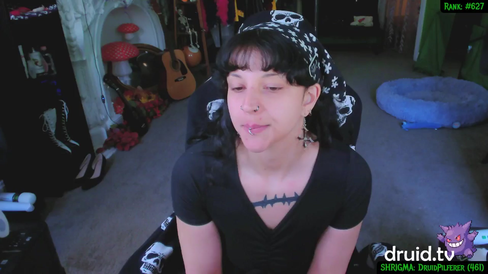 Gallery image thumbnail from druidjpg's myfreecams stream on, 05/06/2025, 19:10 image 2 of 20