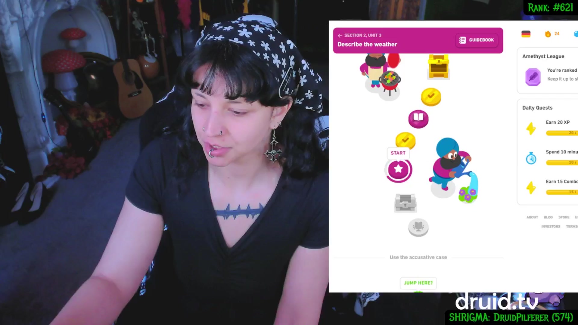 Gallery image thumbnail from druidjpg's myfreecams stream on, 05/06/2025, 19:10 image 8 of 20