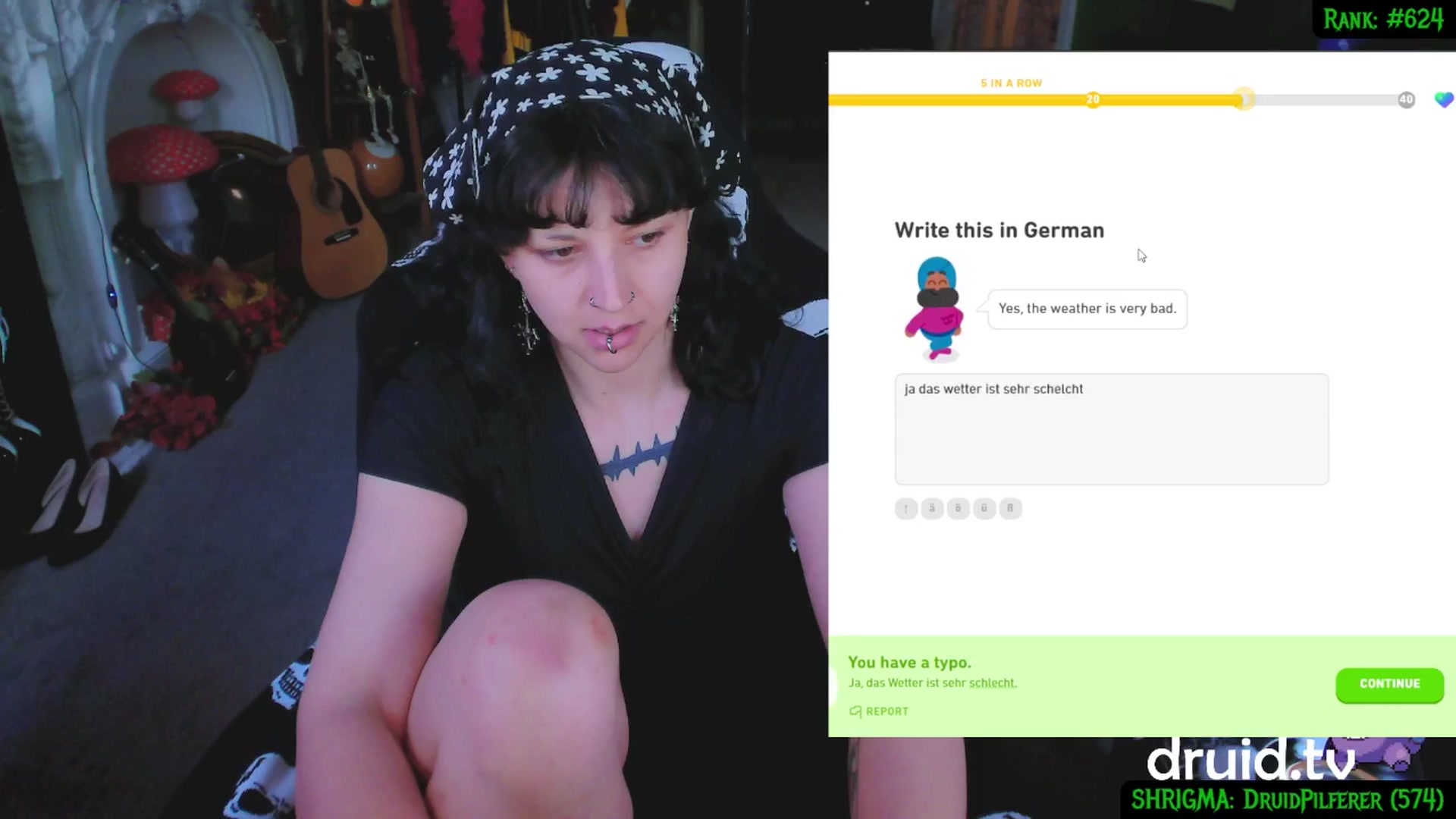 Gallery image thumbnail from druidjpg's myfreecams stream on, 05/06/2025, 19:10 image 10 of 20