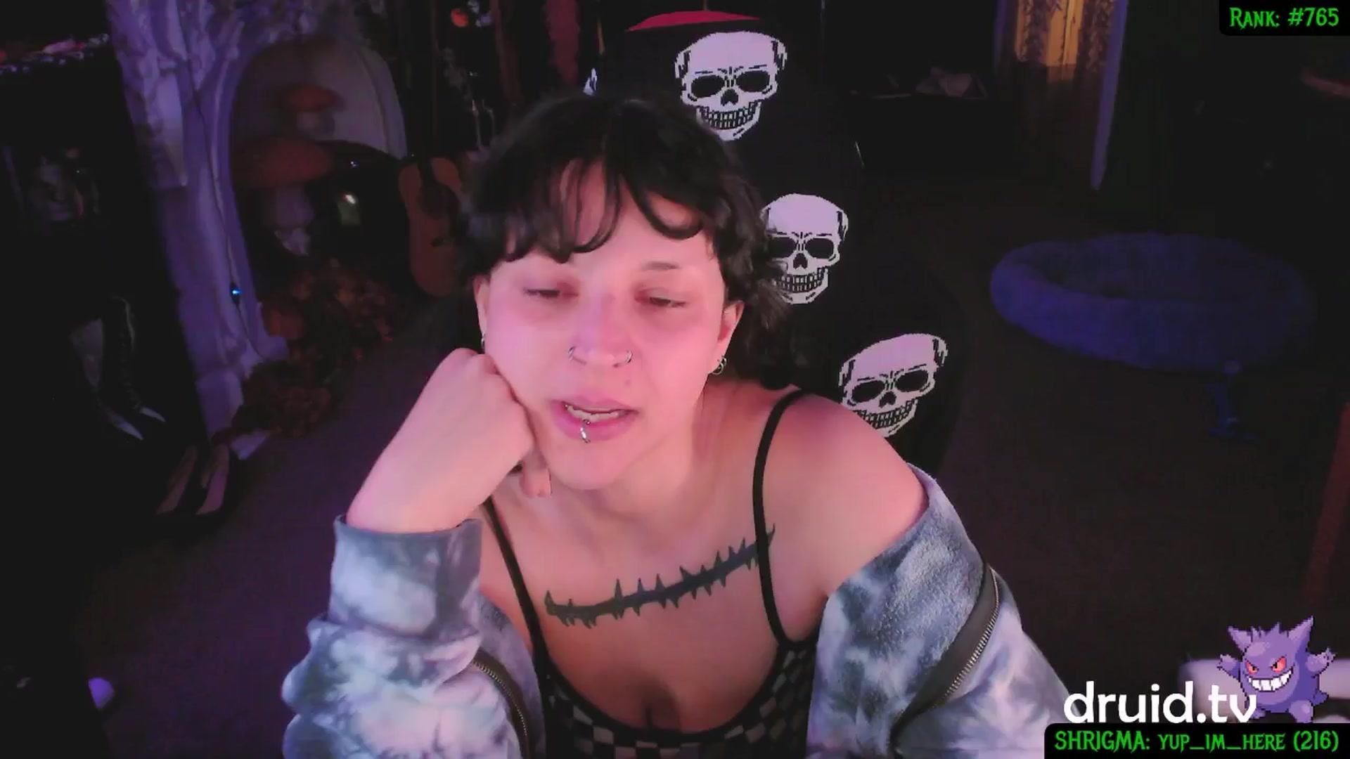 Gallery image thumbnail from druidjpg's myfreecams stream on, 05/10/2025, 04:46 image 8 of 20