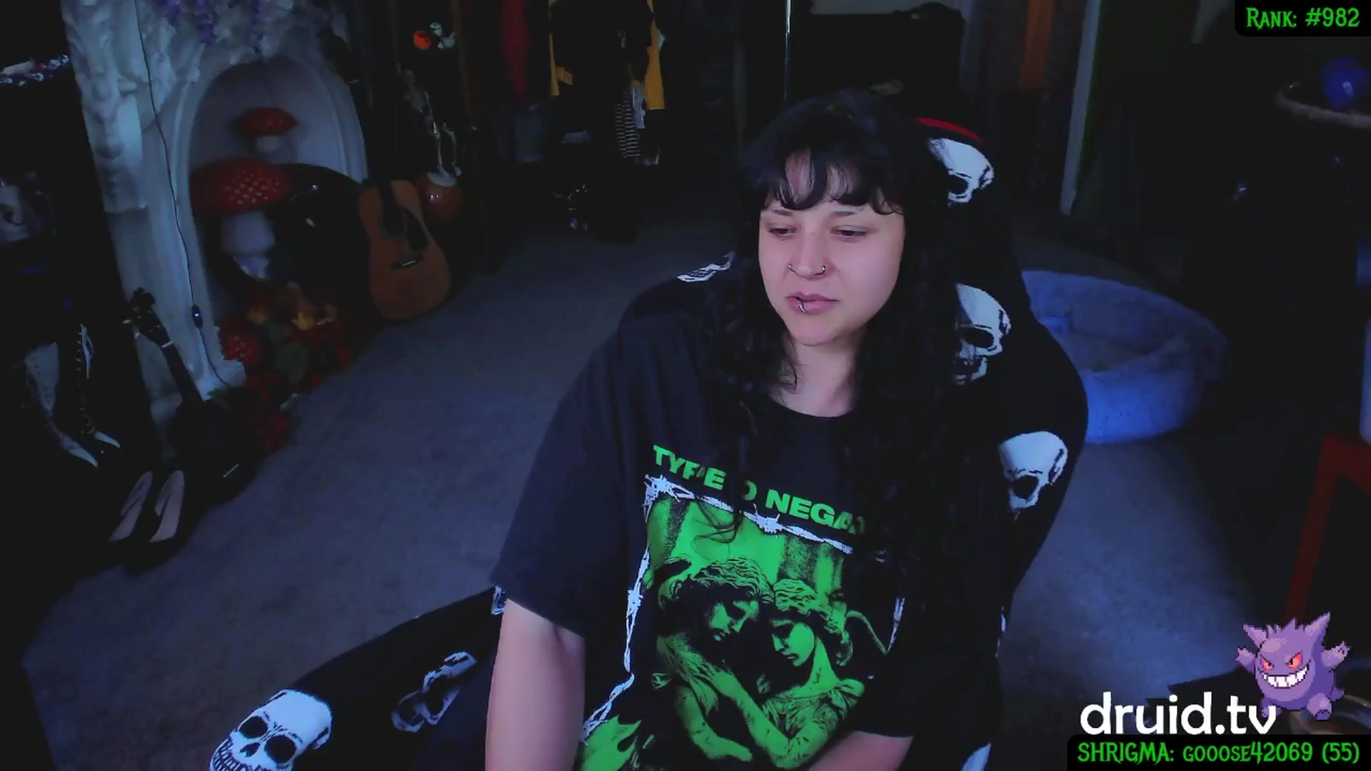 Gallery image thumbnail from druidjpg's myfreecams stream on, 05/13/2025, 17:41 image 12 of 20