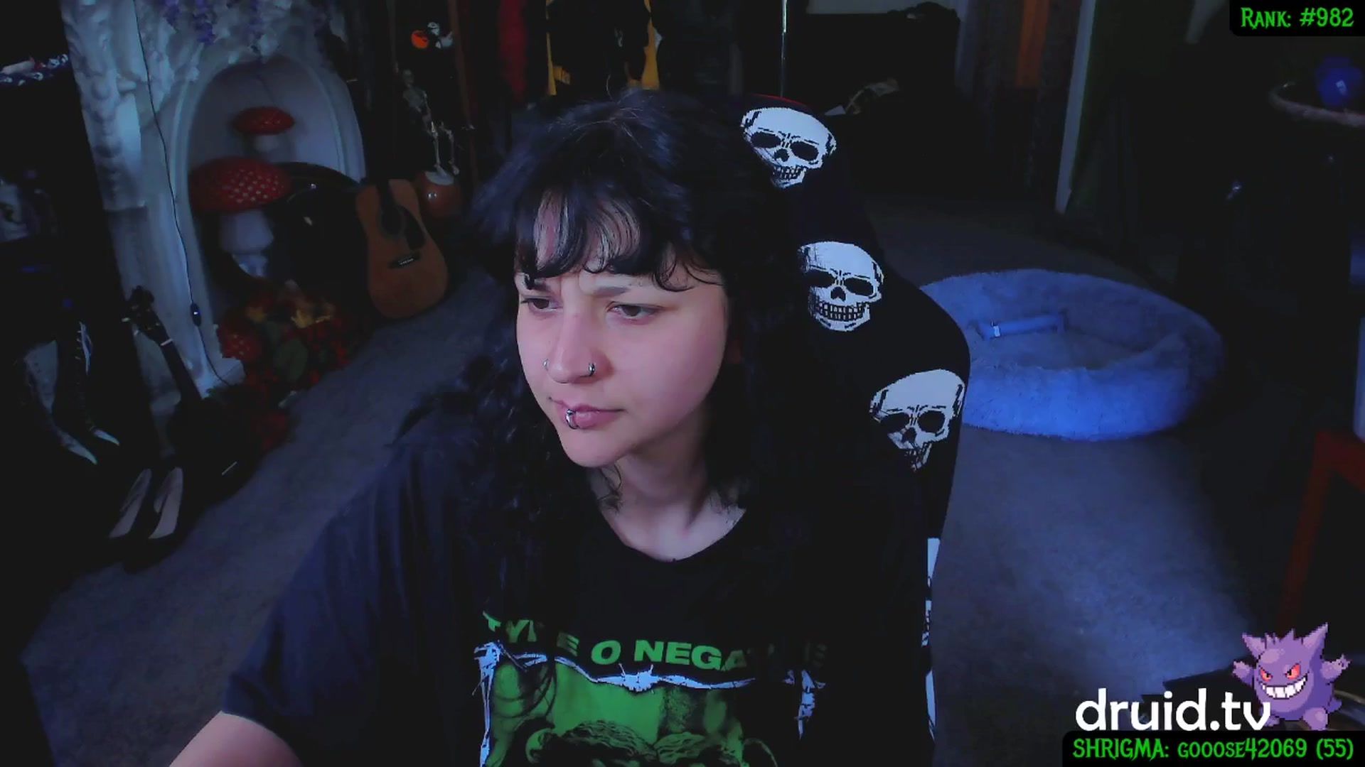 Gallery image thumbnail from druidjpg's myfreecams stream on, 05/13/2025, 17:41 image 11 of 20