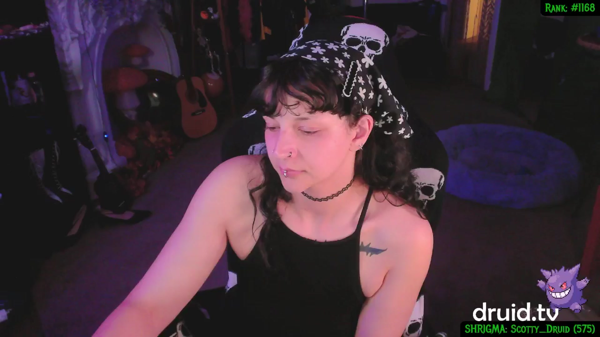 Gallery image thumbnail from druidjpg's myfreecams stream on, 05/16/2025, 05:12 image 5 of 20