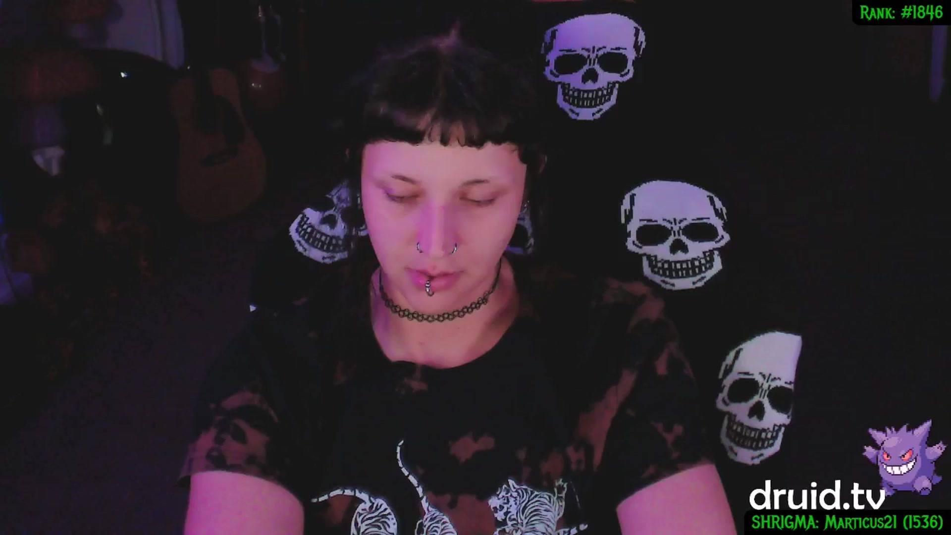 Gallery image thumbnail from druidjpg's myfreecams stream on, 05/31/2025, 04:54 image 6 of 20