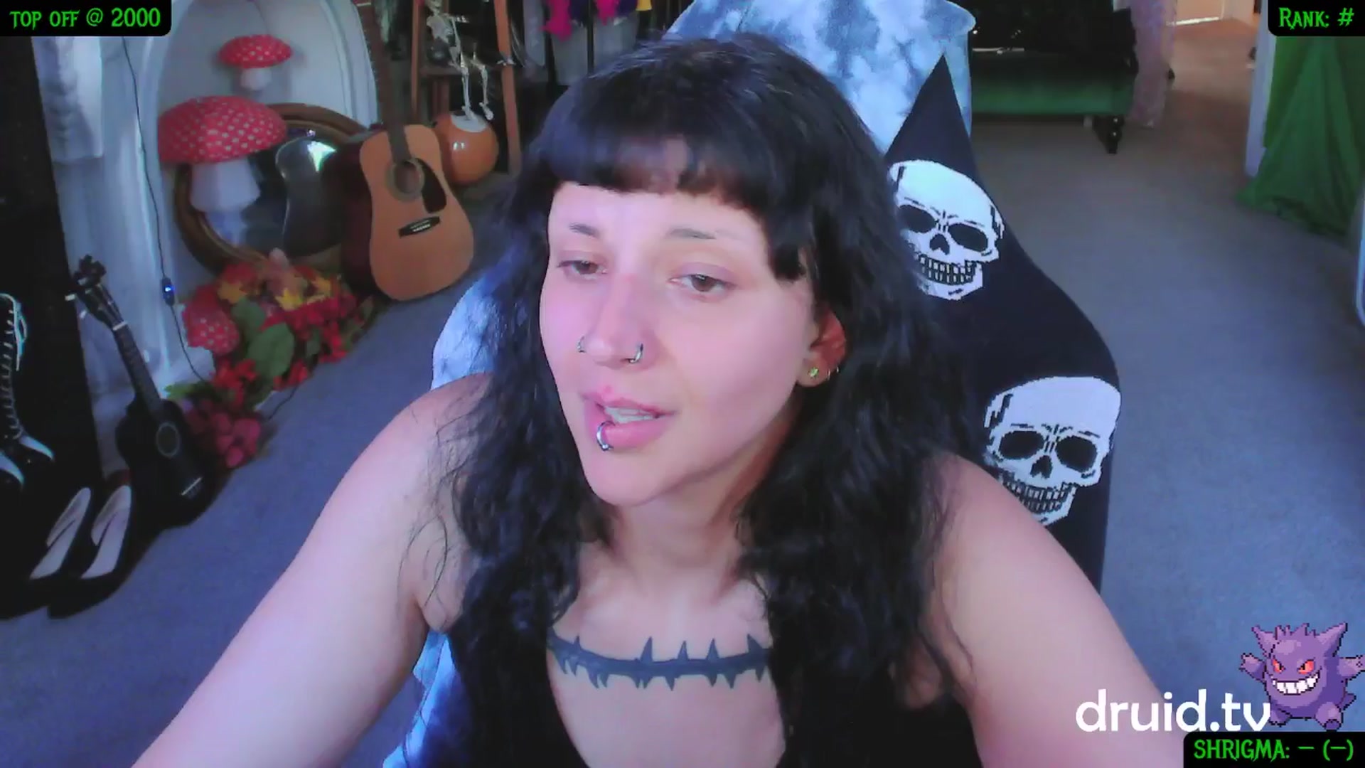 Gallery image thumbnail from druidjpg's myfreecams stream on, 06/01/2025, 20:46 image 16 of 20