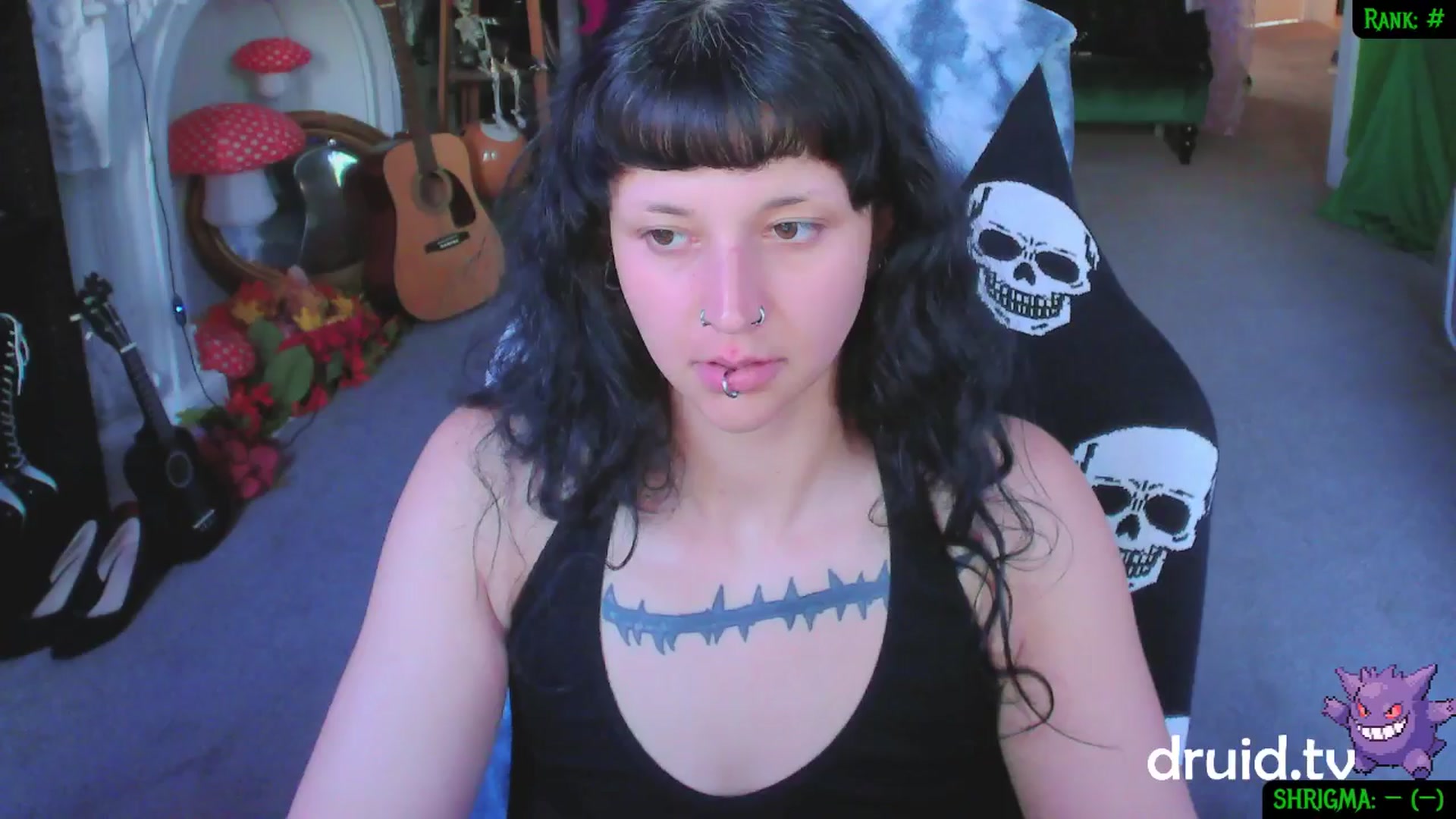 Gallery image thumbnail from druidjpg's myfreecams stream on, 06/01/2025, 20:46 image 1 of 20