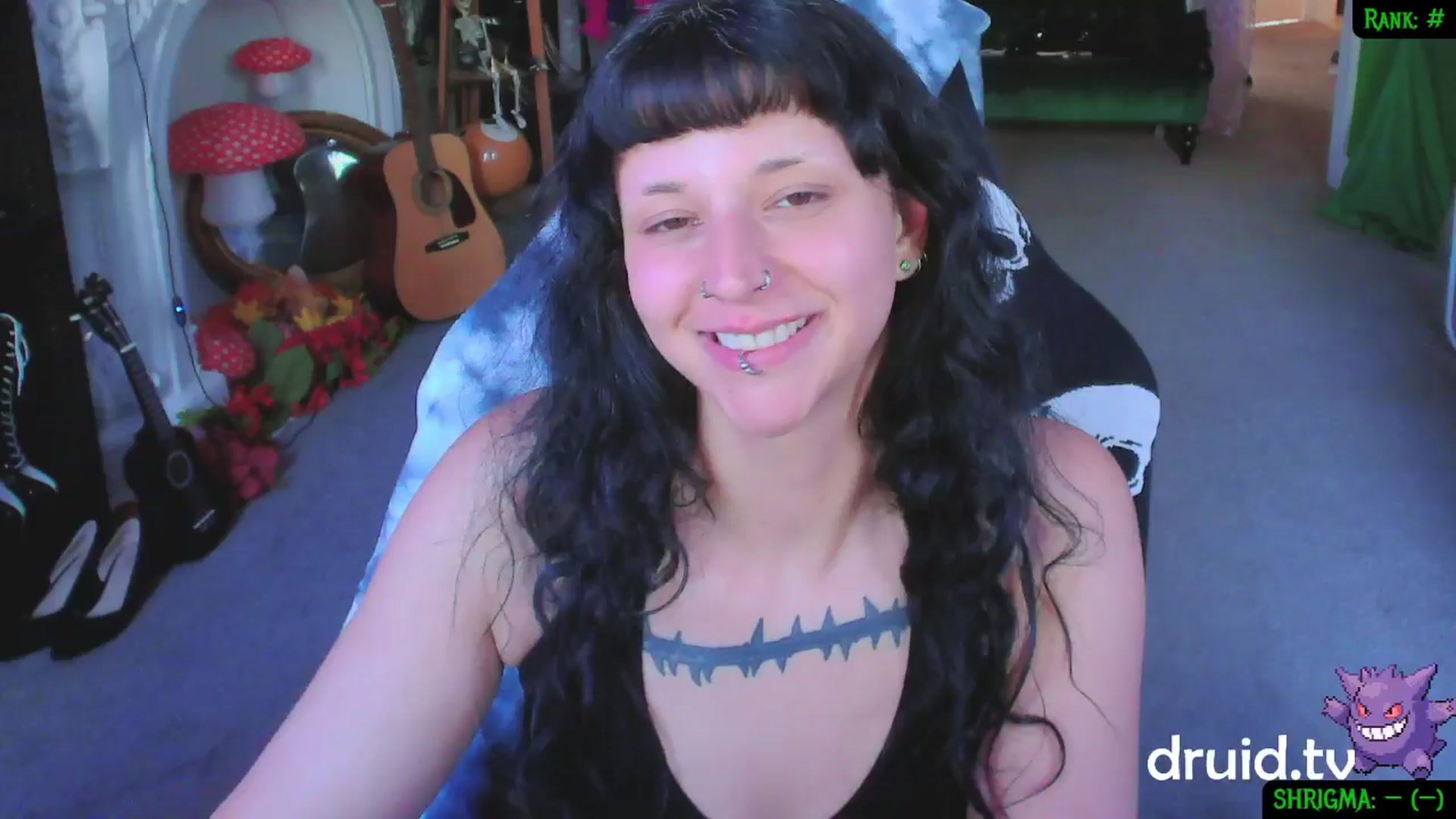Gallery image thumbnail from druidjpg's myfreecams stream on, 06/01/2025, 20:46 image 5 of 20