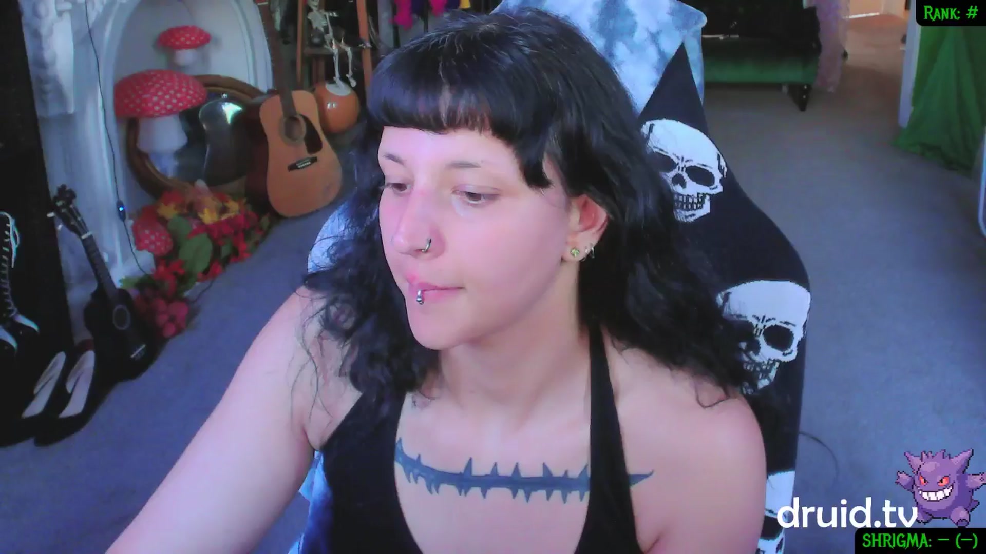 Gallery image thumbnail from druidjpg's myfreecams stream on, 06/01/2025, 20:46 image 2 of 20
