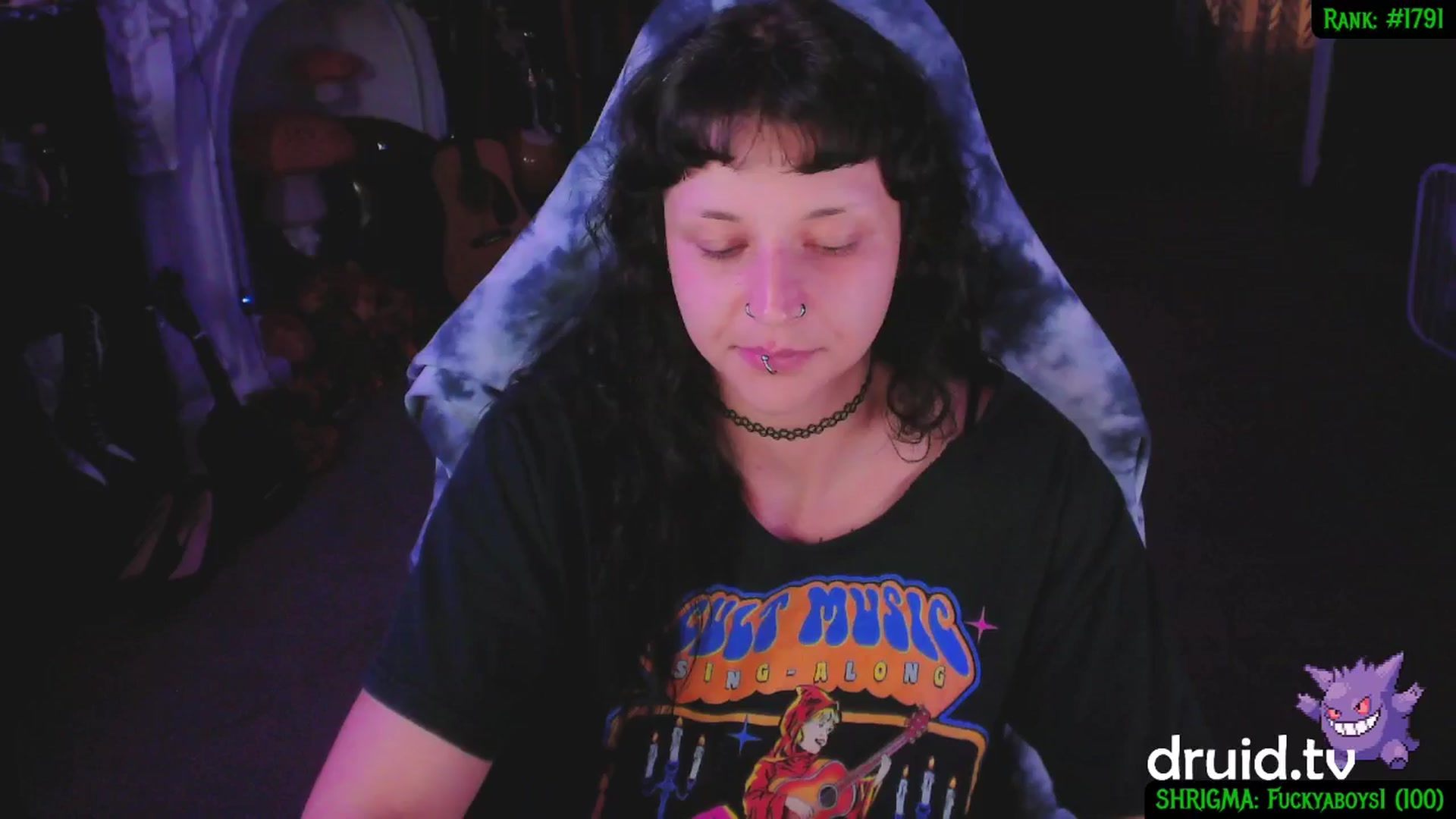 Gallery image thumbnail from druidjpg's myfreecams stream on, 06/03/2025, 02:15 image 13 of 20
