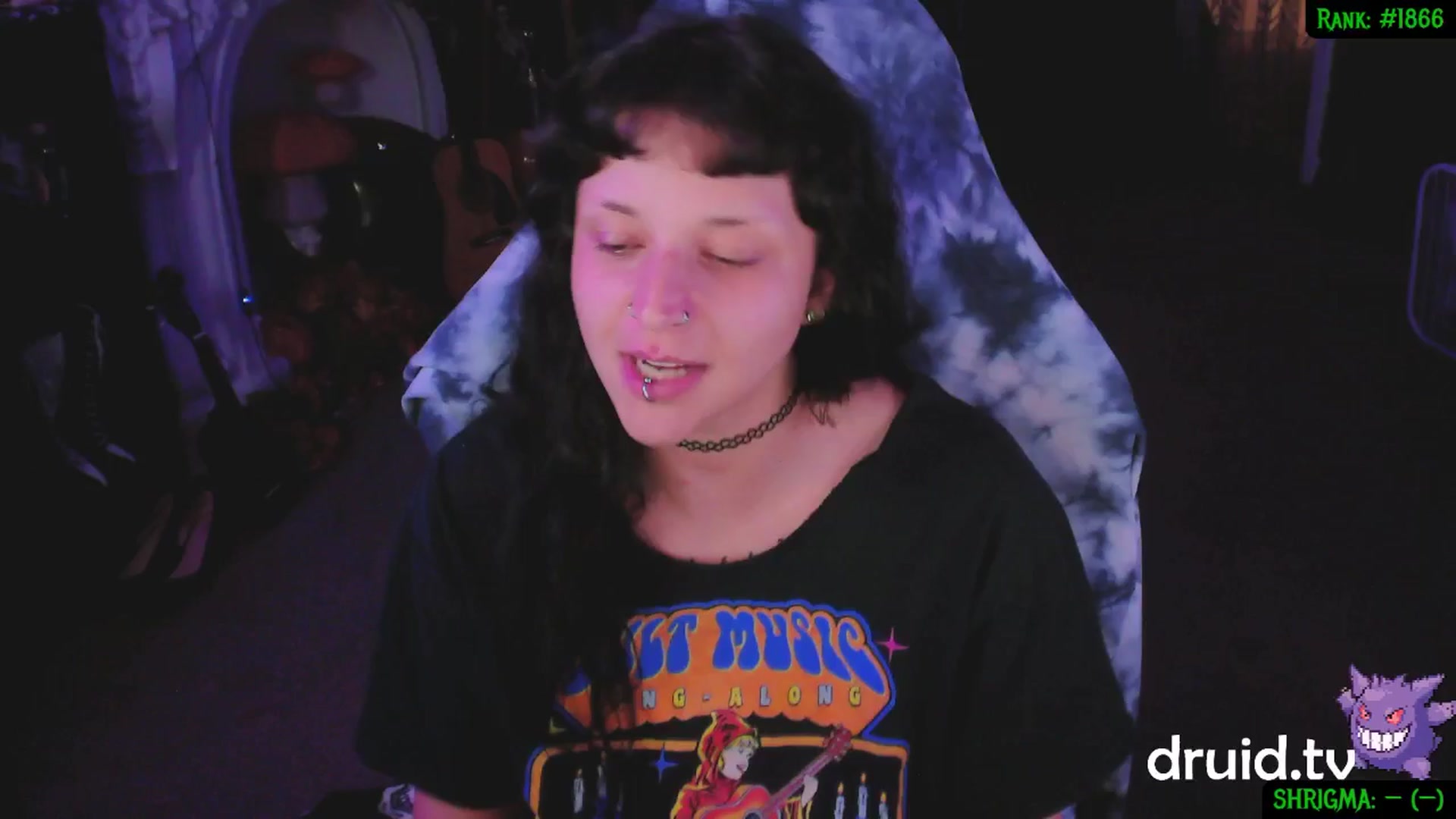 Gallery image thumbnail from druidjpg's myfreecams stream on, 06/03/2025, 02:15 image 6 of 20