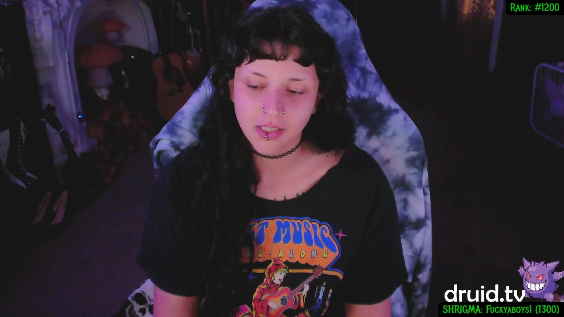 Gallery image thumbnail from druidjpg's myfreecams stream on, 06/03/2025, 03:52 image 5 of 20