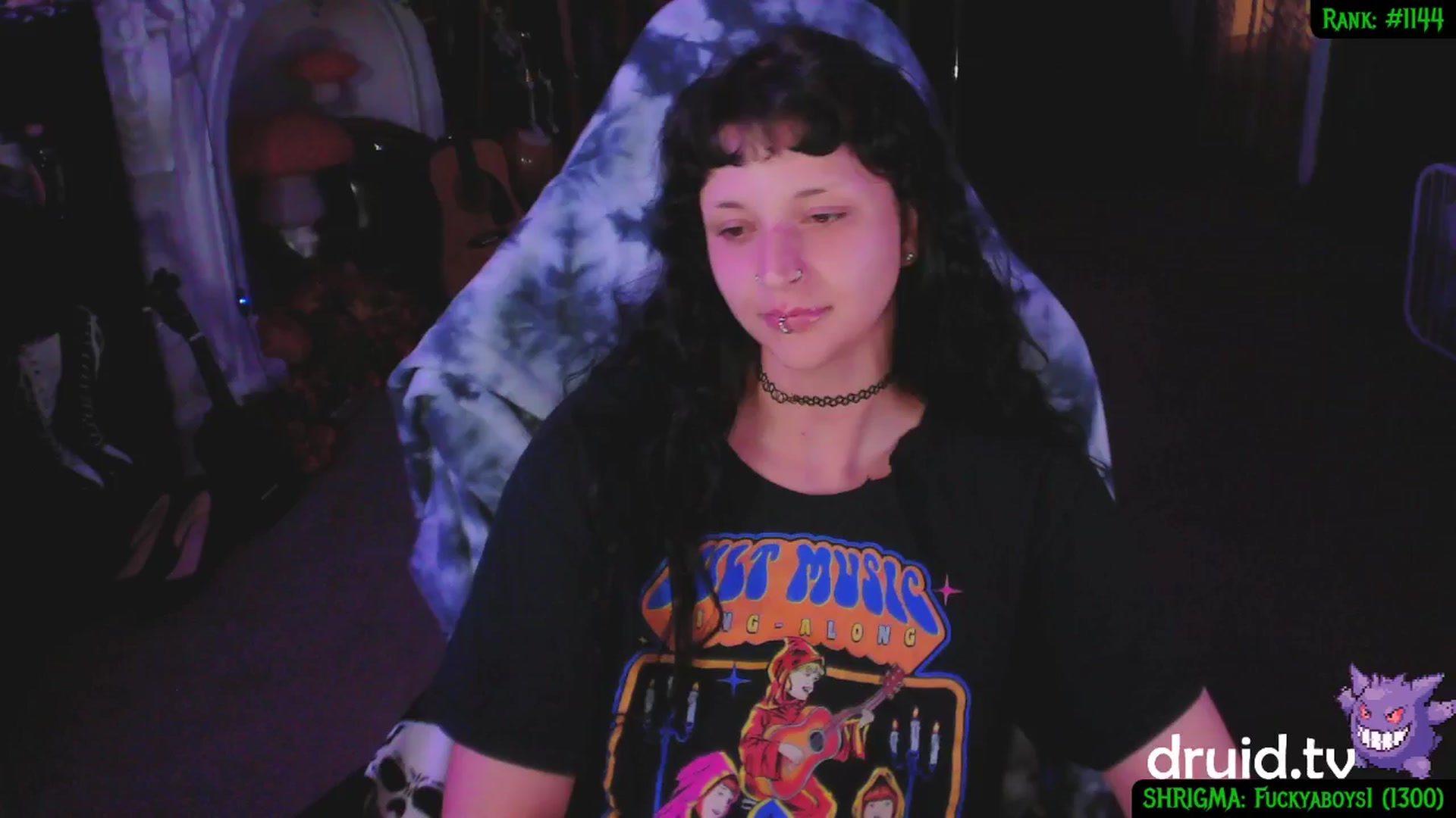 Gallery image thumbnail from druidjpg's myfreecams stream on, 06/03/2025, 03:52 image 20 of 20