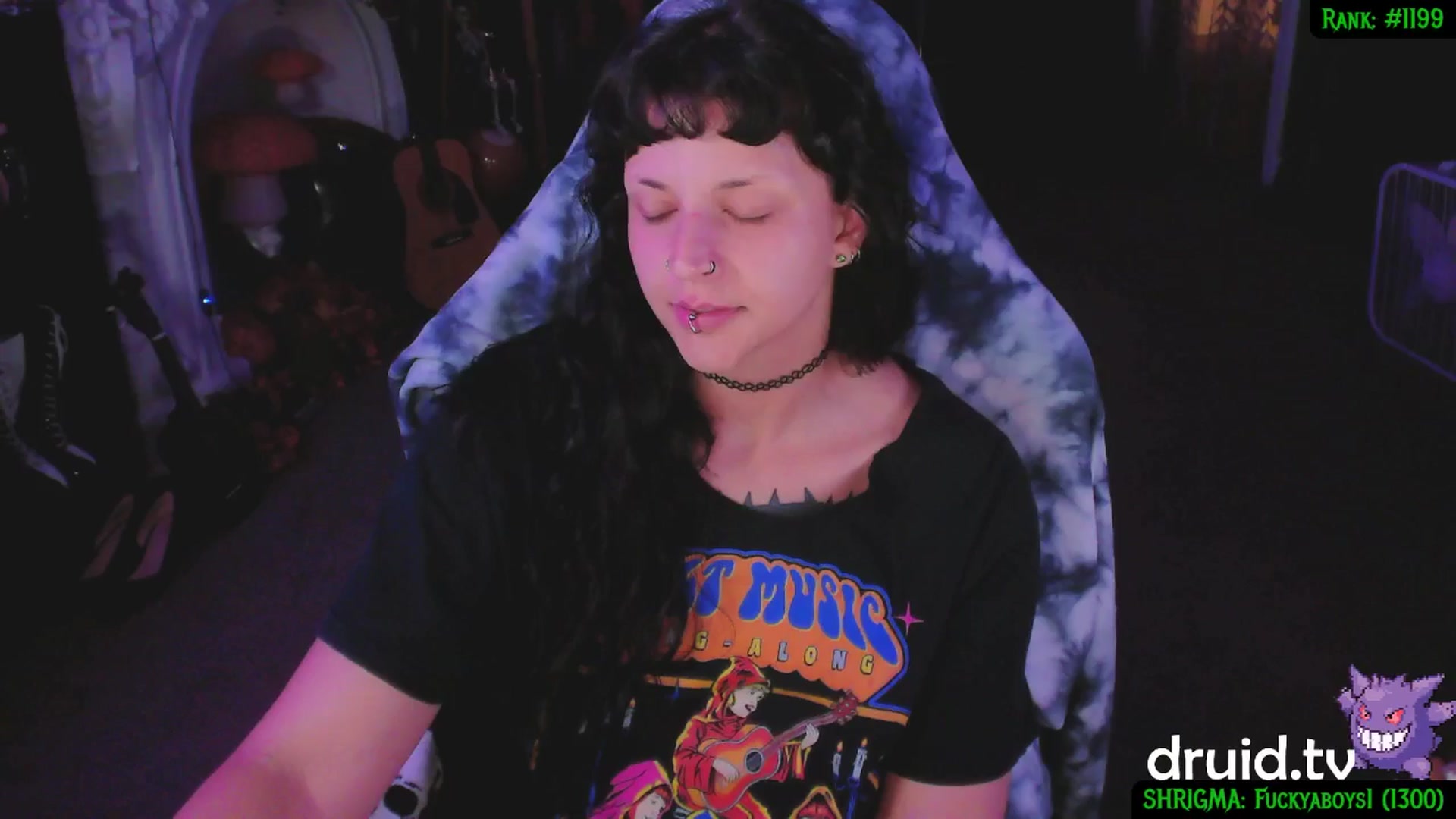 Gallery image thumbnail from druidjpg's myfreecams stream on, 06/03/2025, 03:52 image 4 of 20