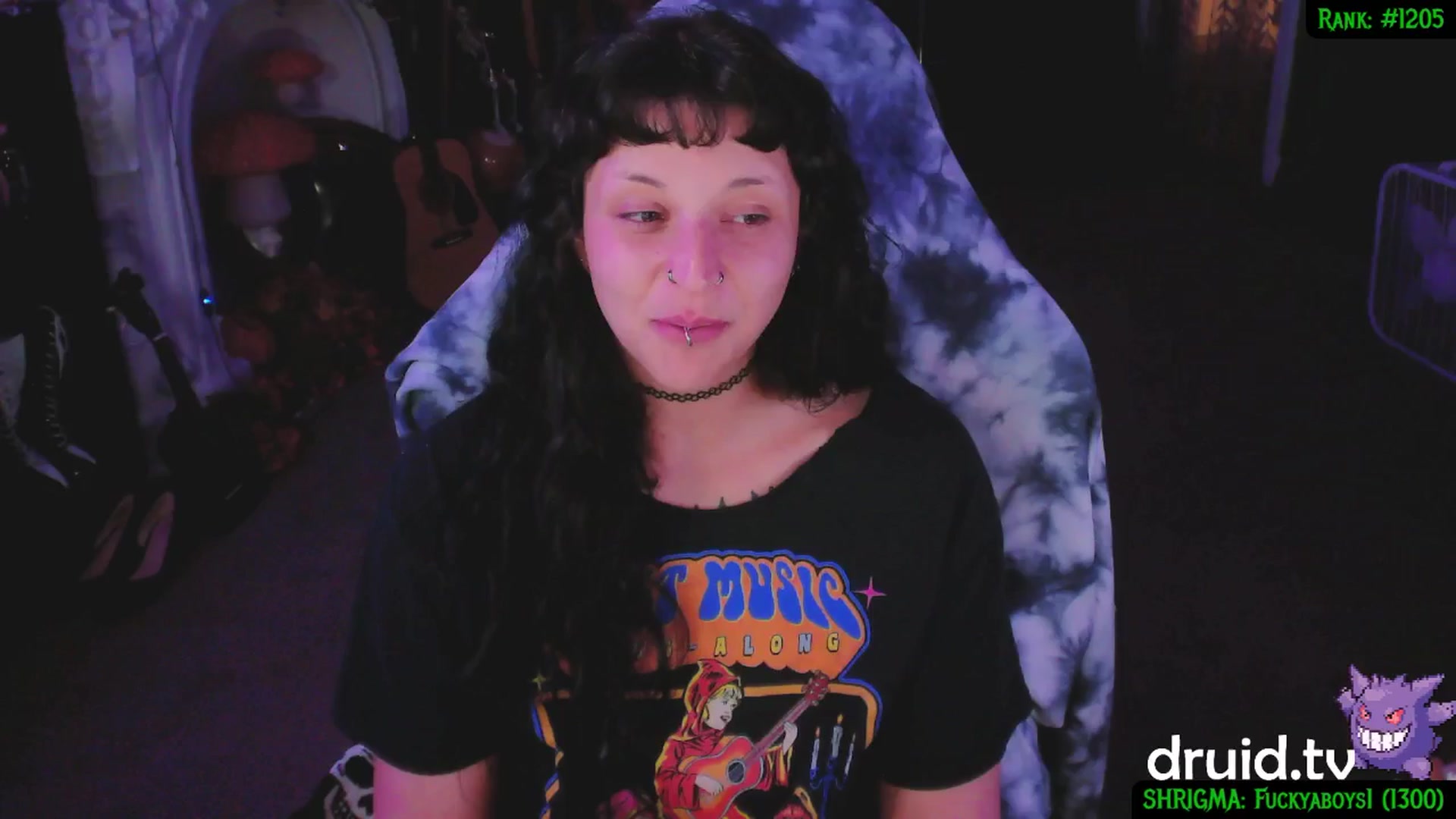 Gallery image thumbnail from druidjpg's myfreecams stream on, 06/03/2025, 03:52 image 7 of 20