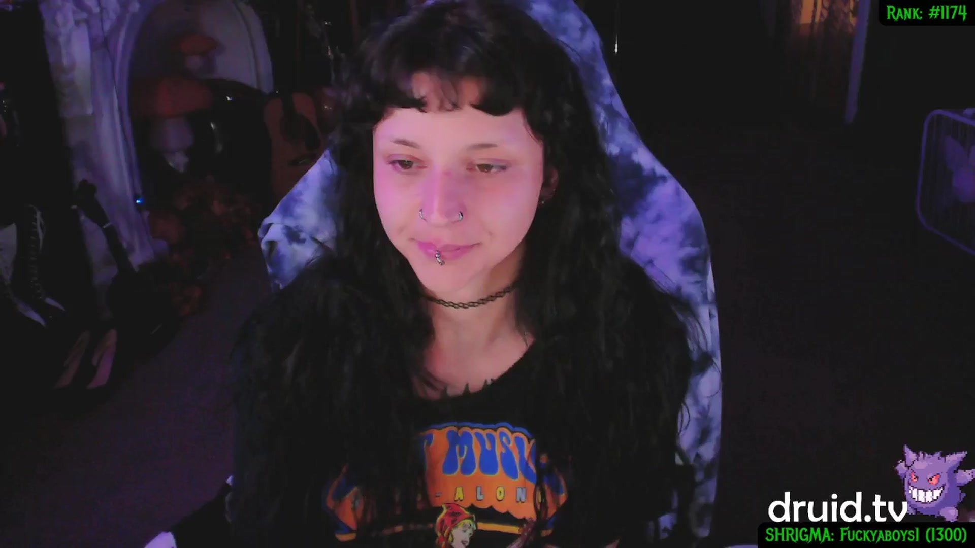 Gallery image thumbnail from druidjpg's myfreecams stream on, 06/03/2025, 03:52 image 13 of 20